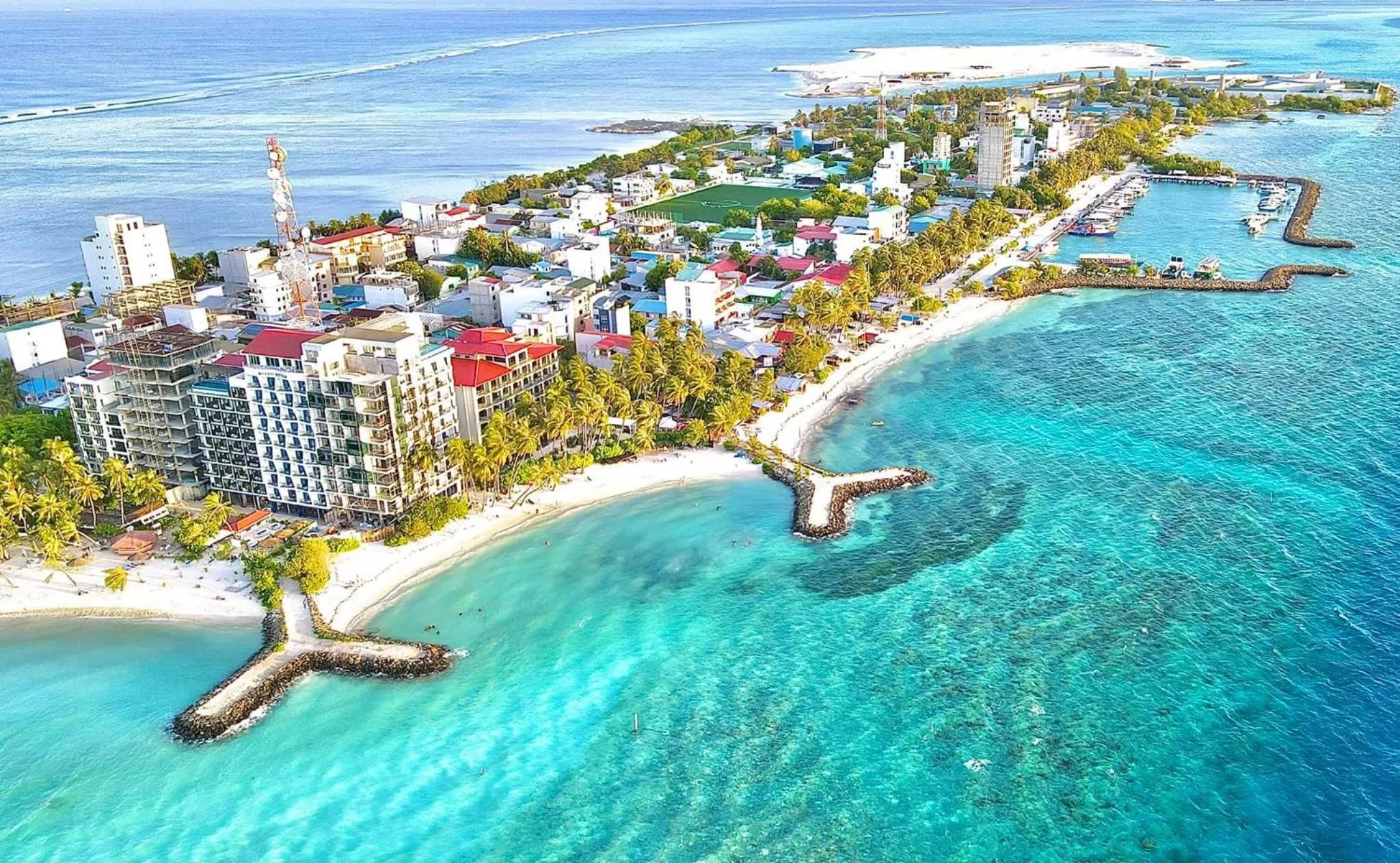 Property building in Kaani Palm Beach