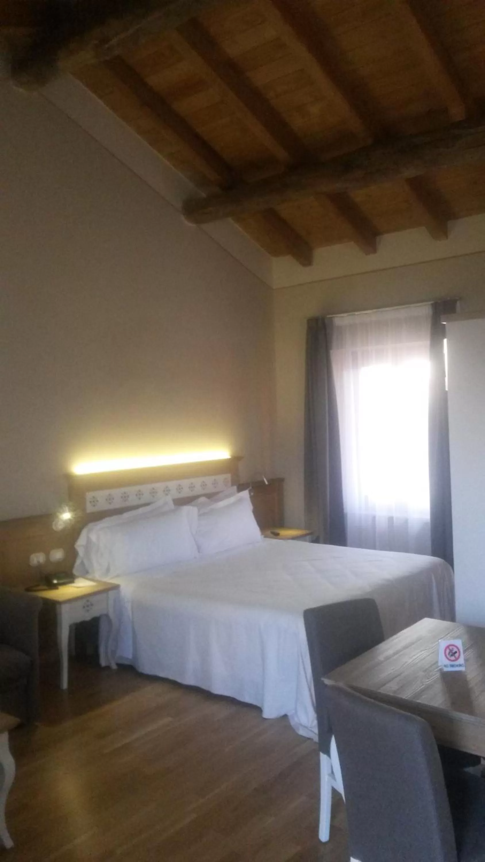 Bed in Hotel Sesmones