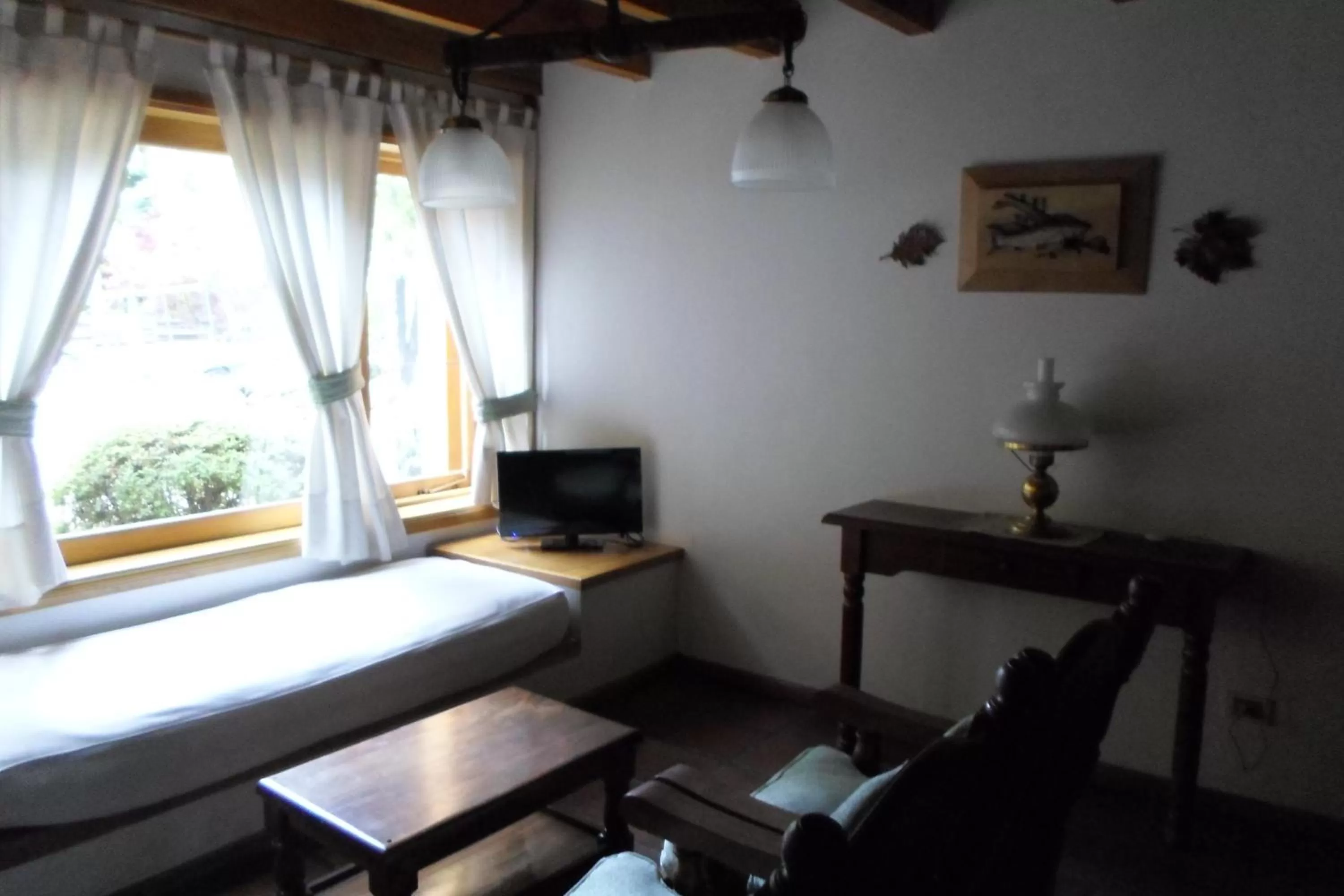 Living room, Bed in Apart Hotel Robles del Sur