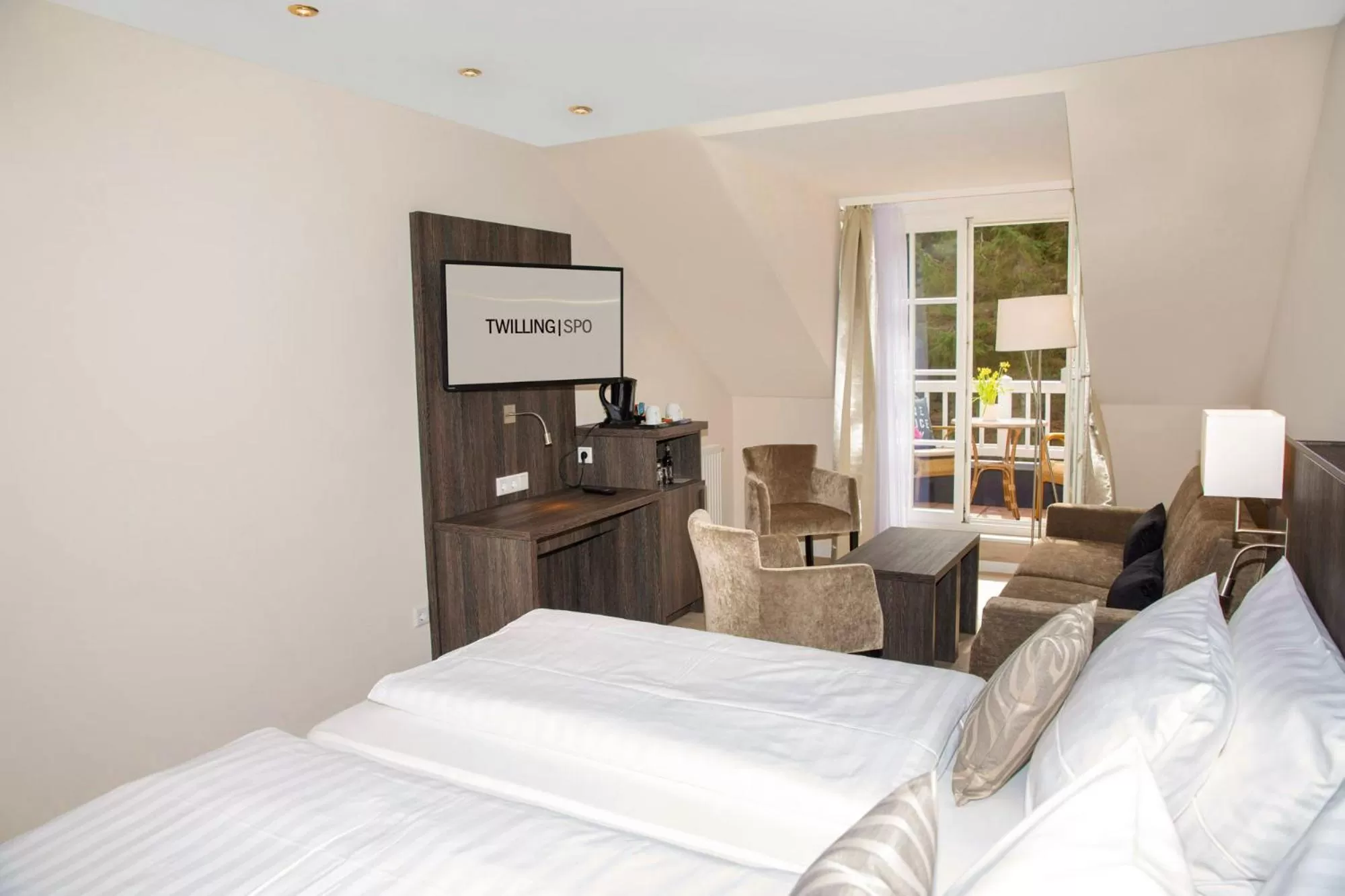 Bed in Hotel Twilling