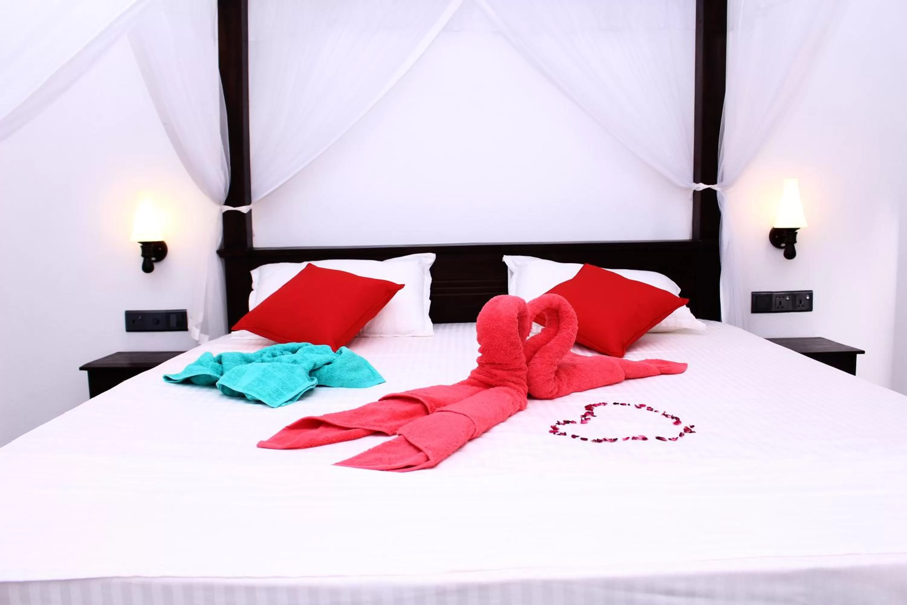 Bed in Turtle Reef Guest