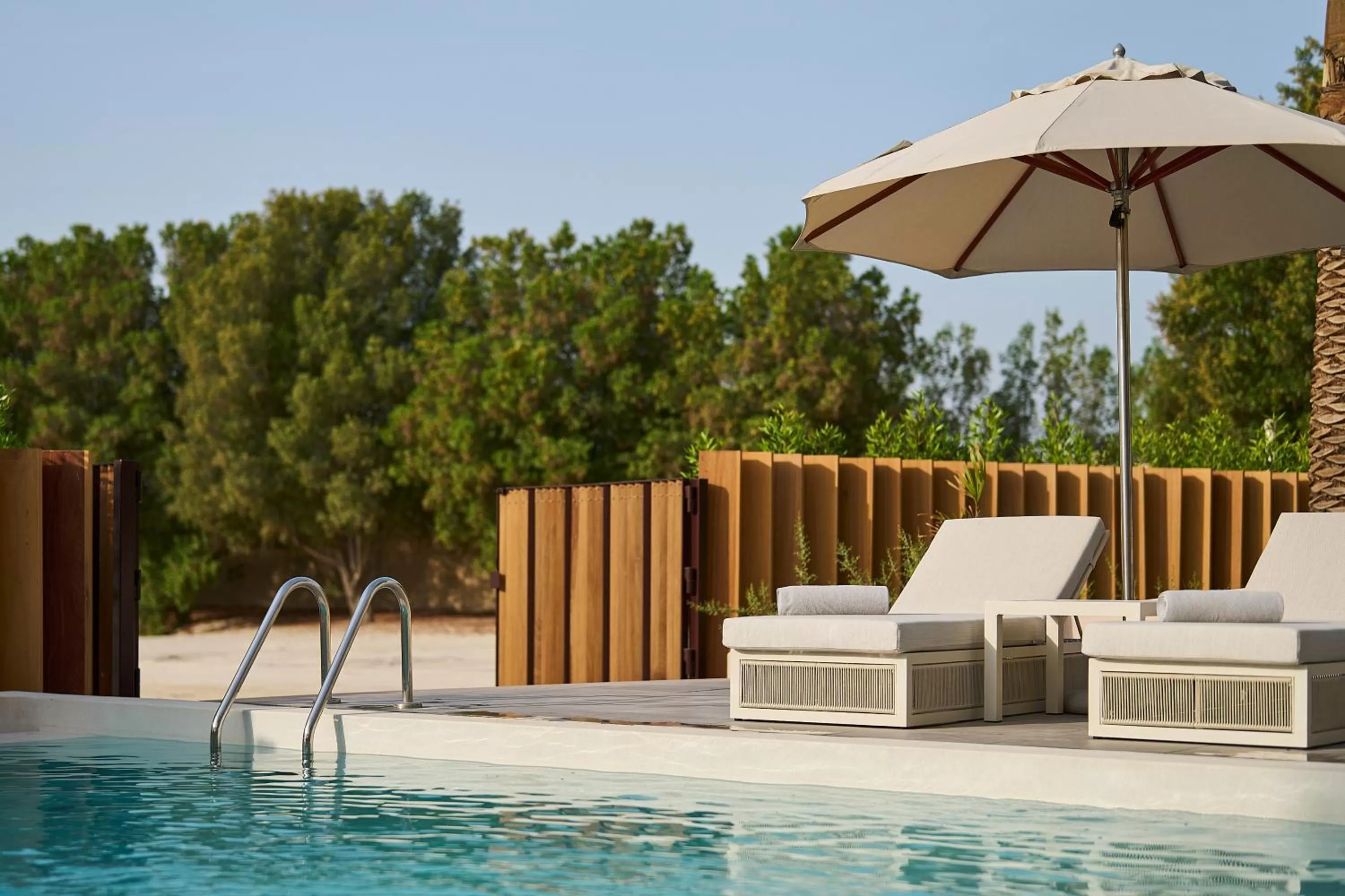 Swimming pool in ERTH Abu Dhabi Hotel