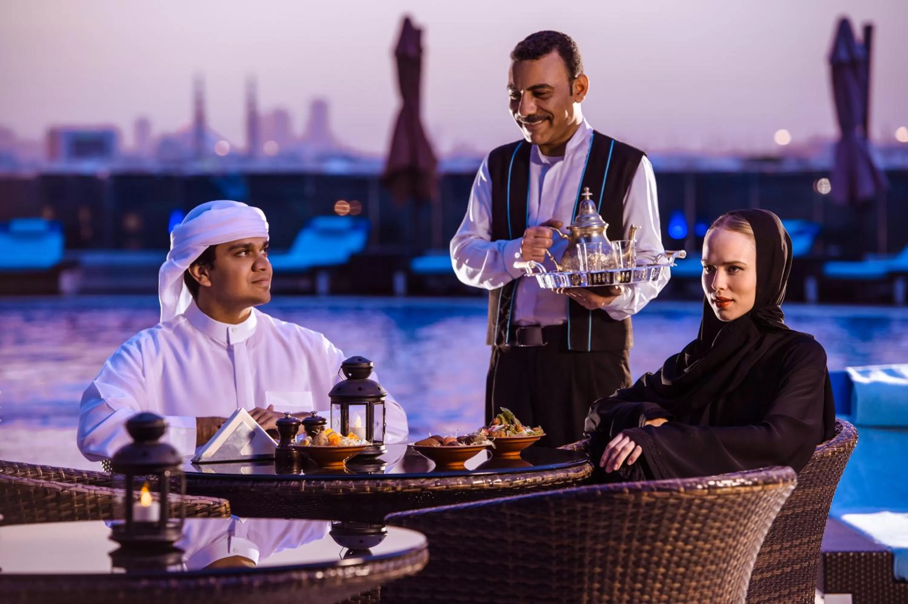 Sauna in Novotel Abu Dhabi Gate