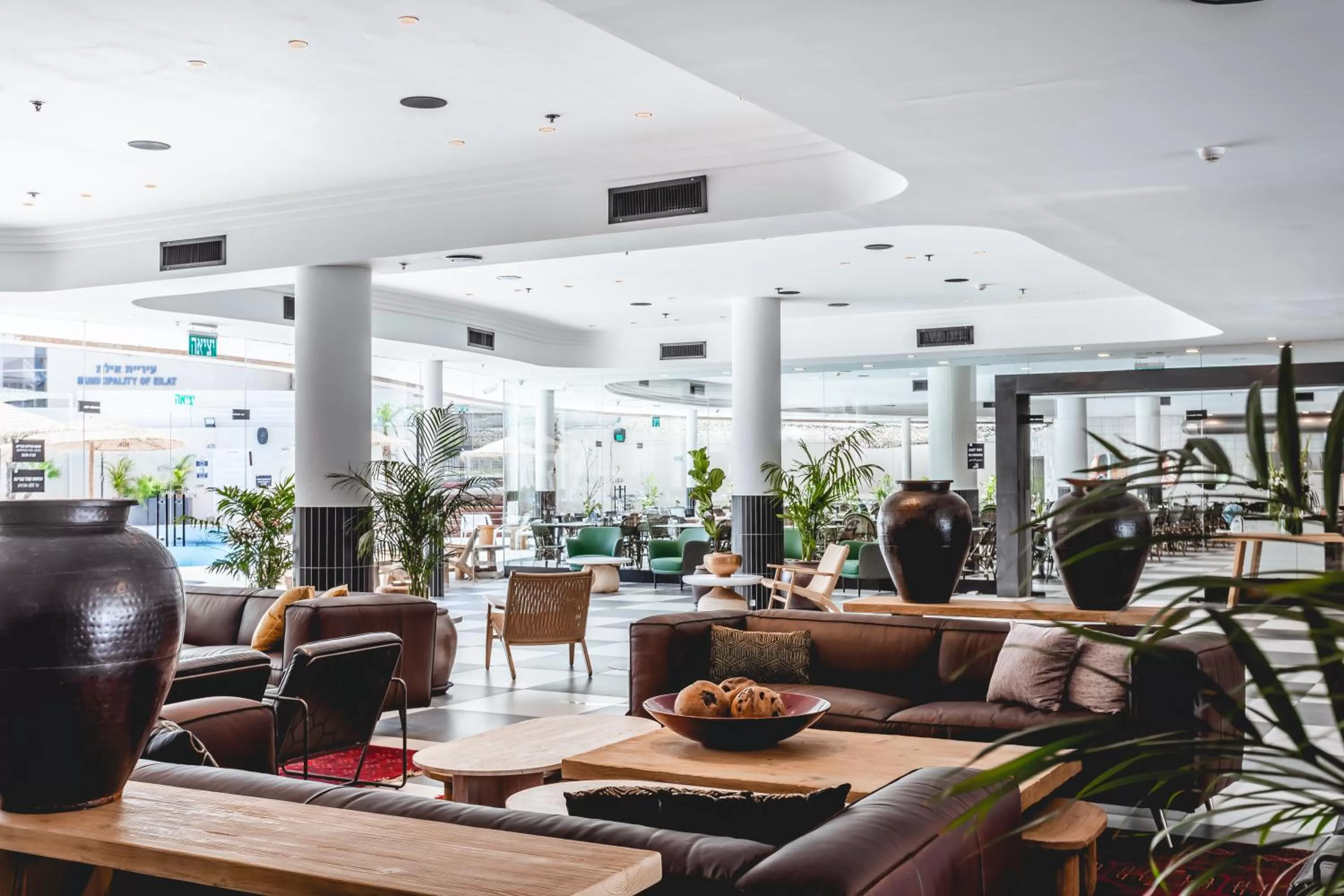 Lobby or reception in Jacob Eilat