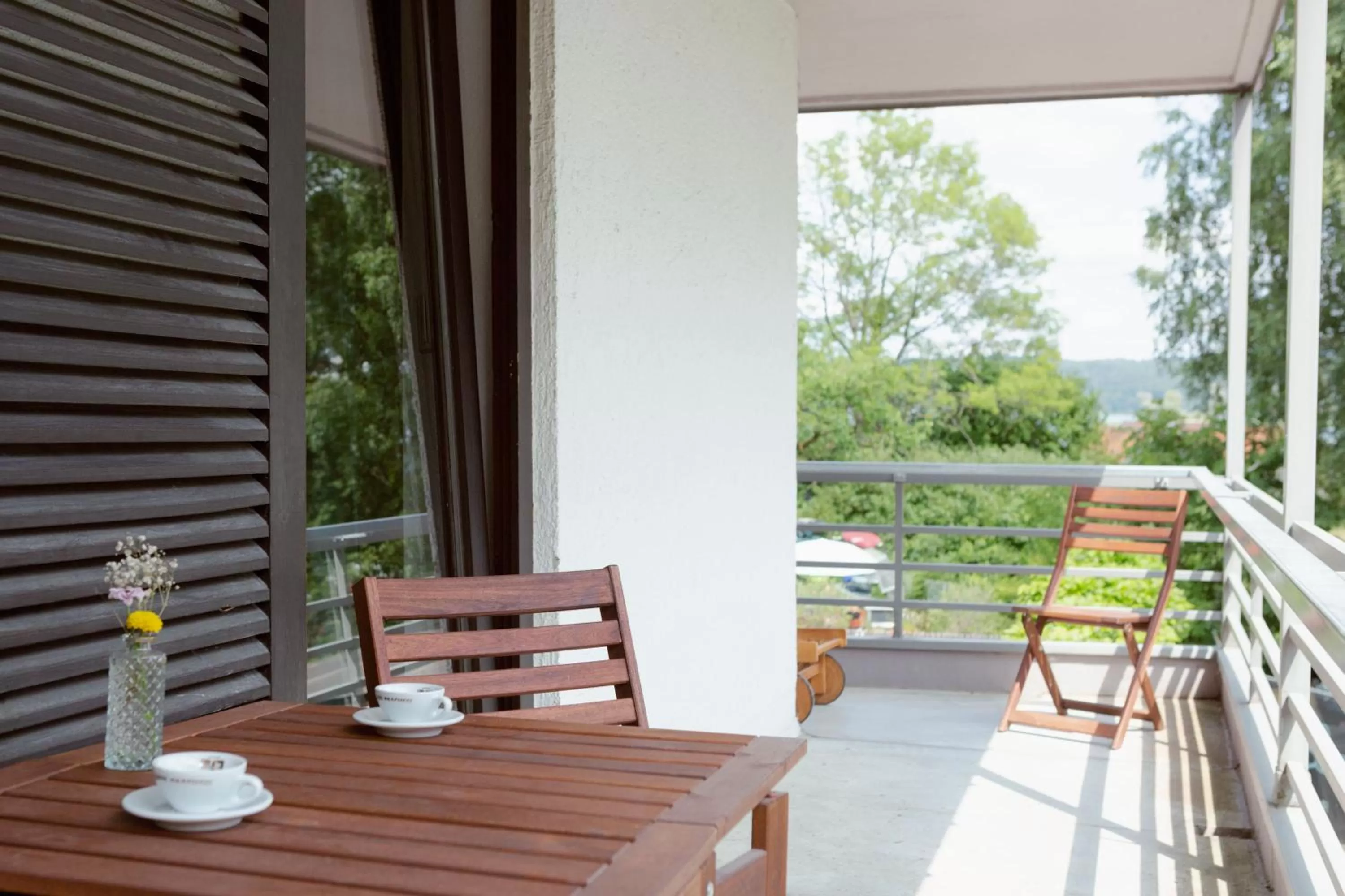 Balcony/Terrace in Strandhotel SüdSee Diessen am Ammersee