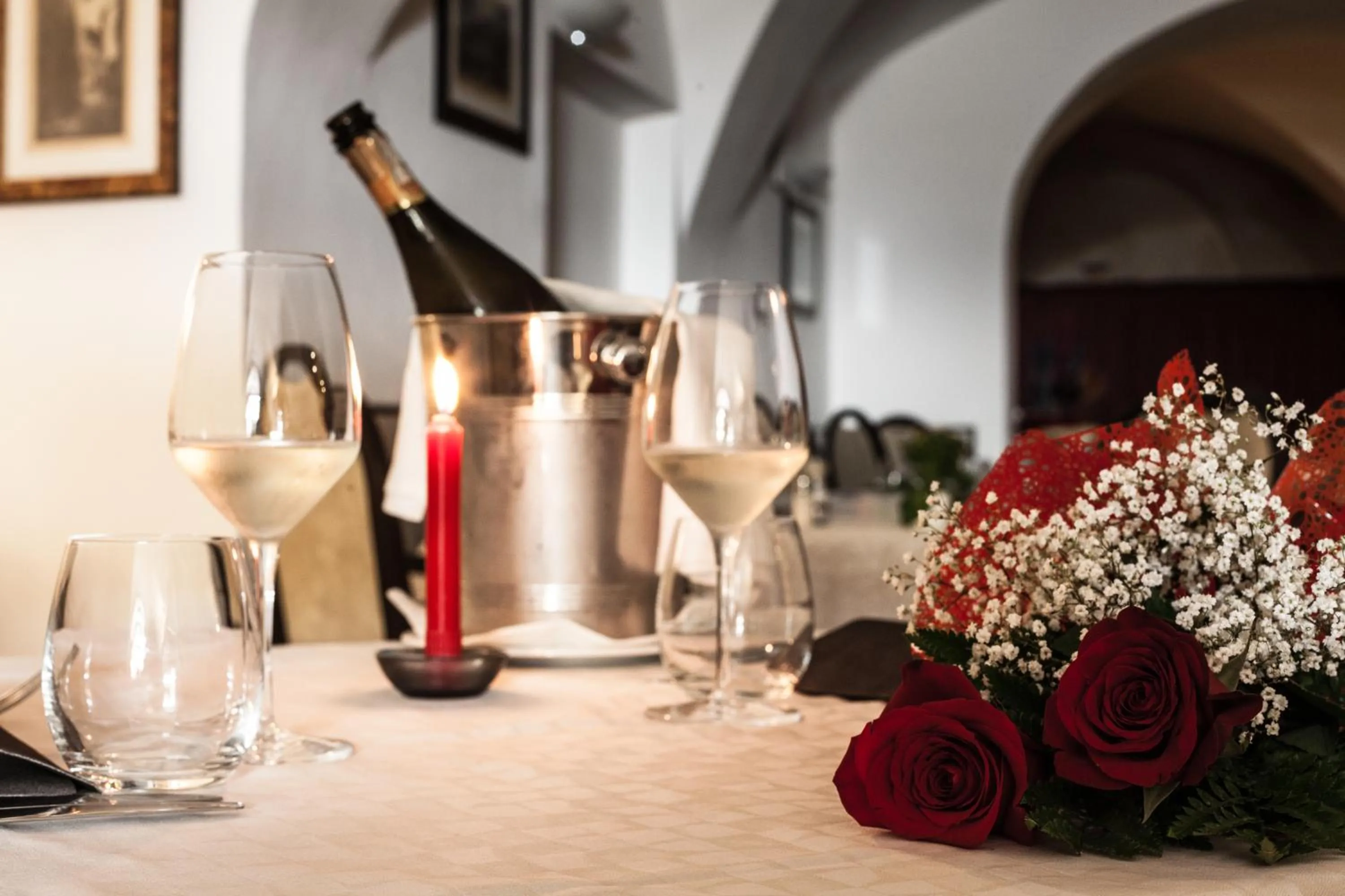 Restaurant/places to eat in Hotel Portici - Romantik & Wellness