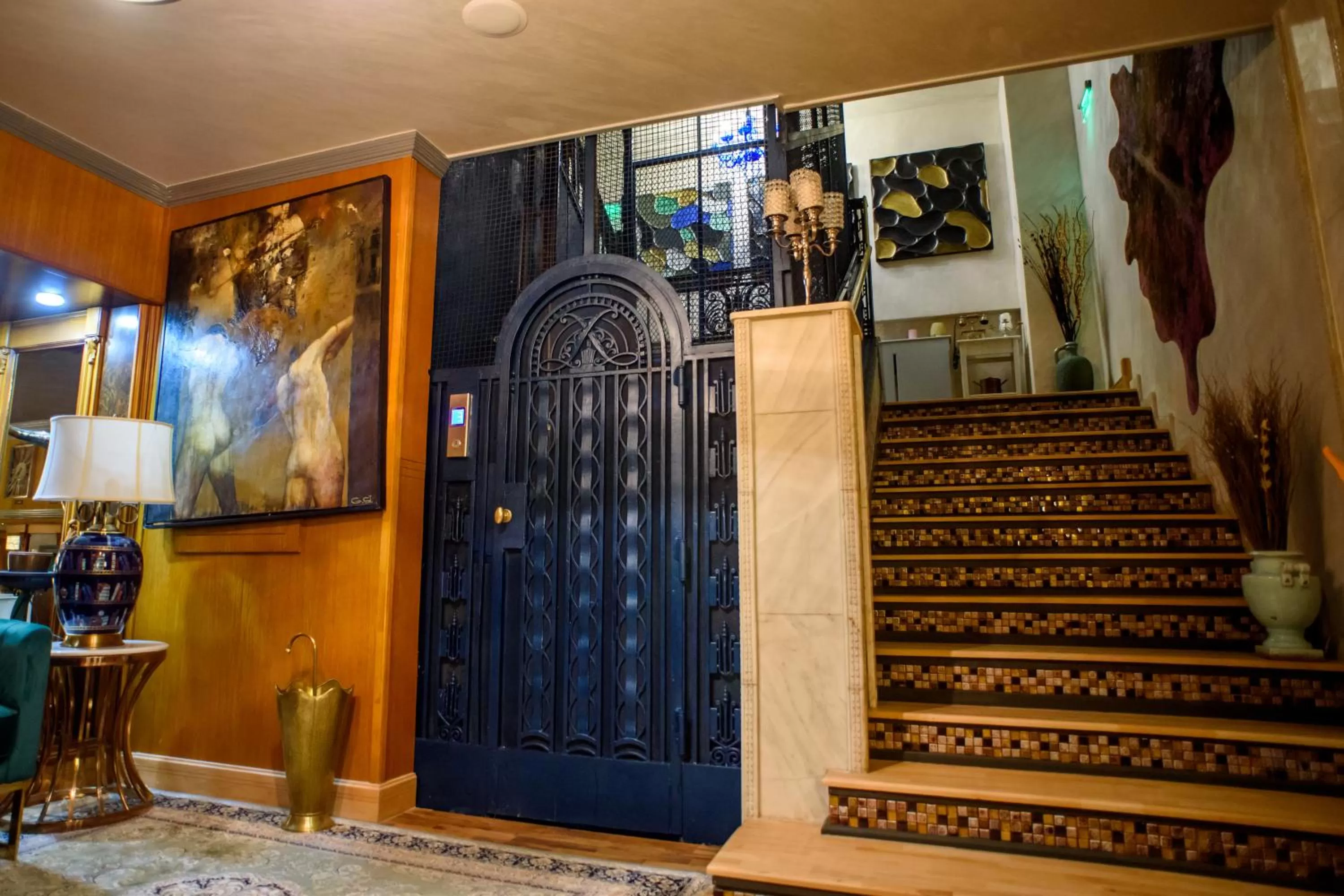 Decorative detail in Hotel Lido by Phoenicia