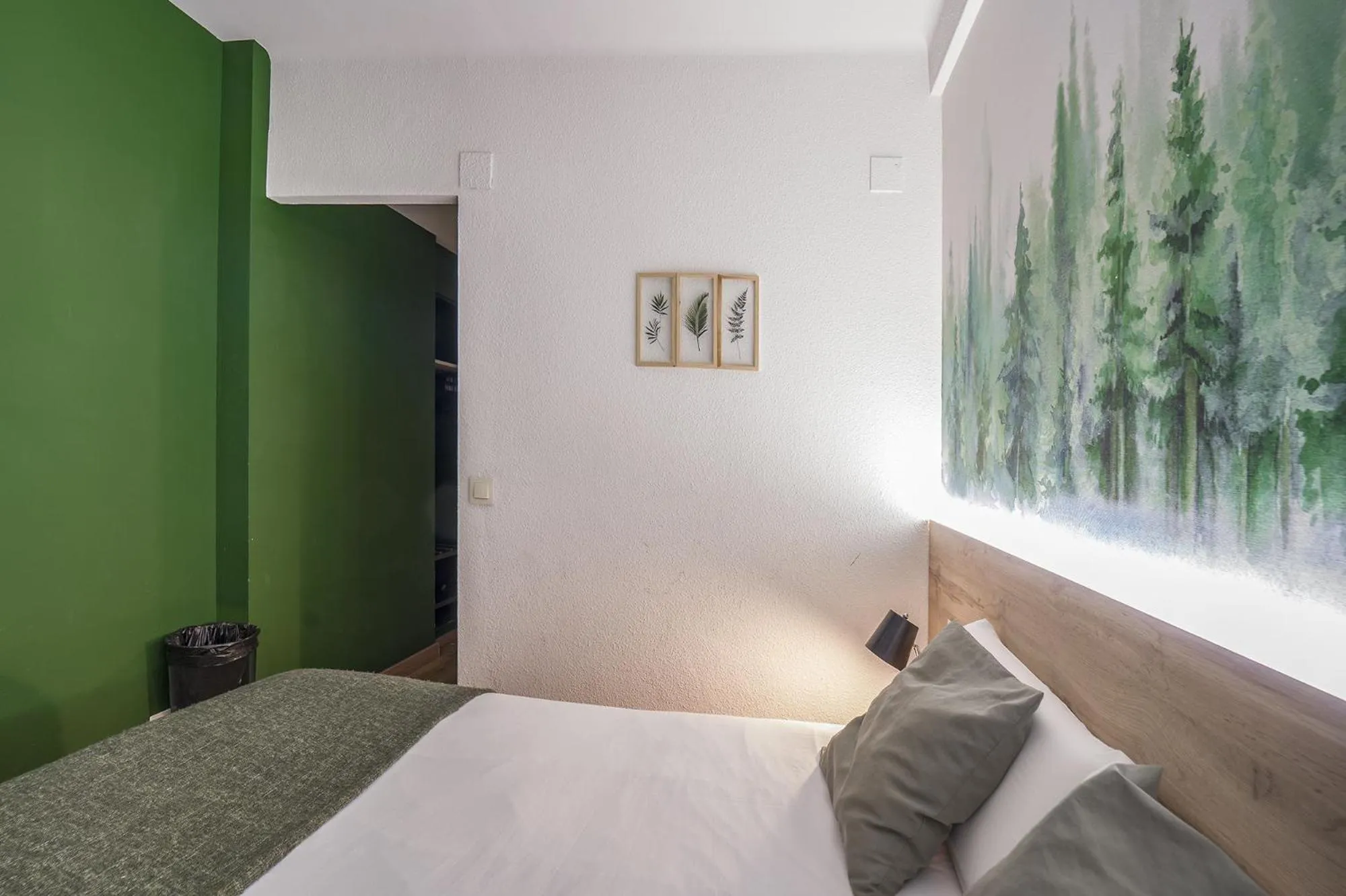 Bed in Glaner Hotel Cafe