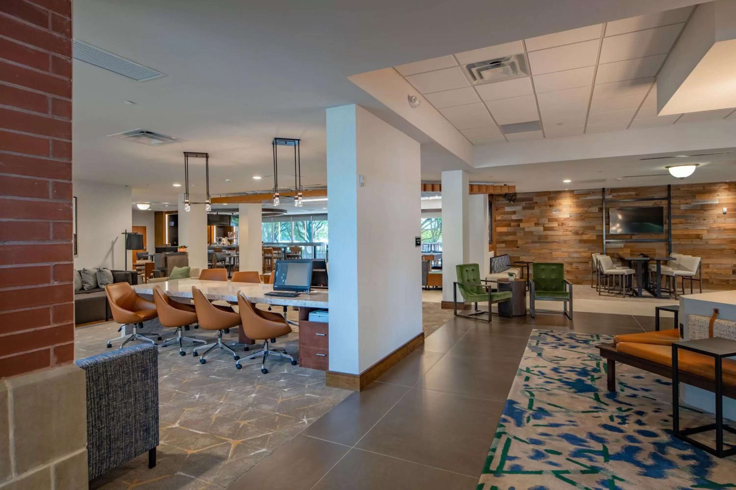 Lobby or reception in DoubleTree by Hilton Dallas-Farmers Branch
