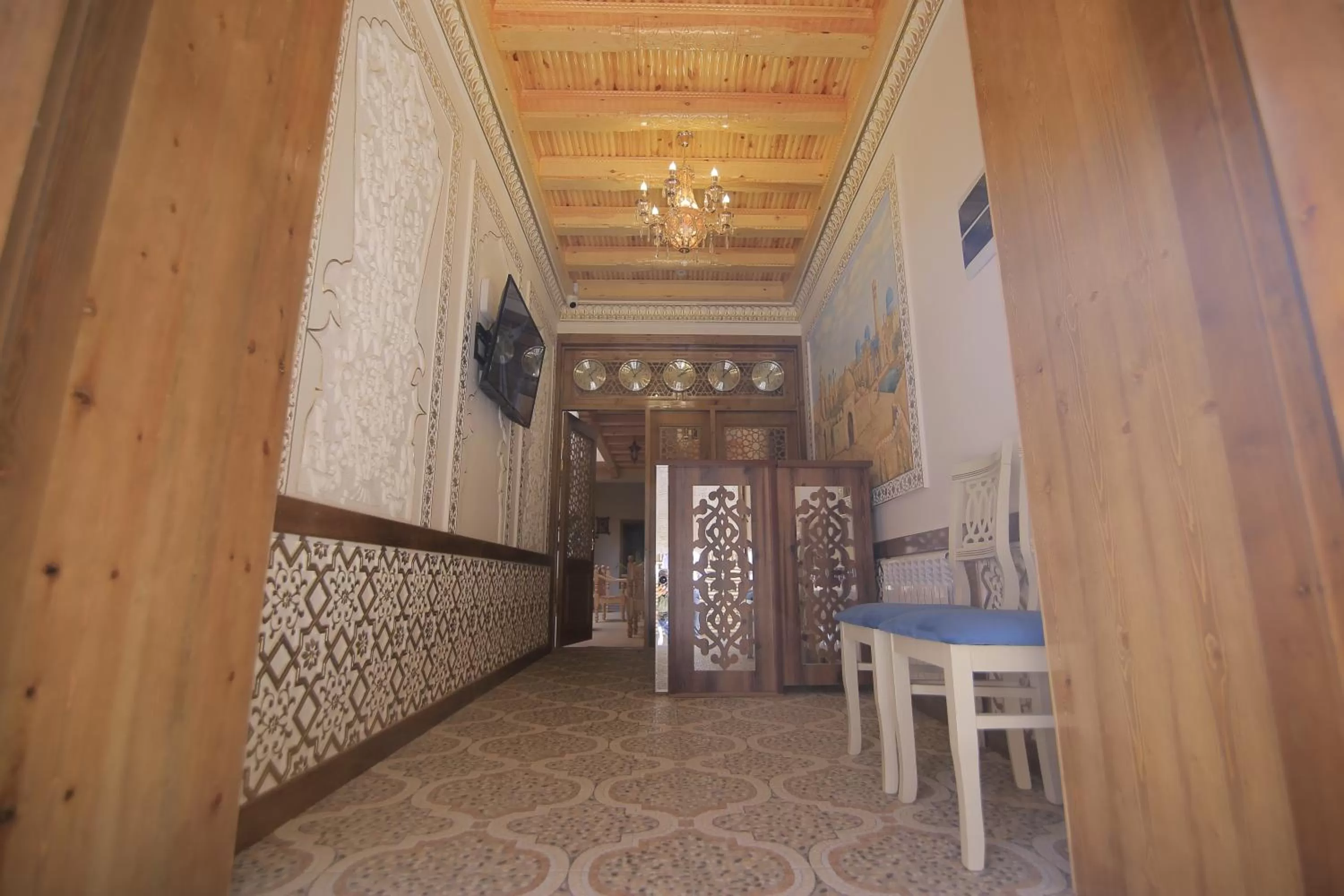 Lobby or reception, Dining Area in Xadijam Hotel
