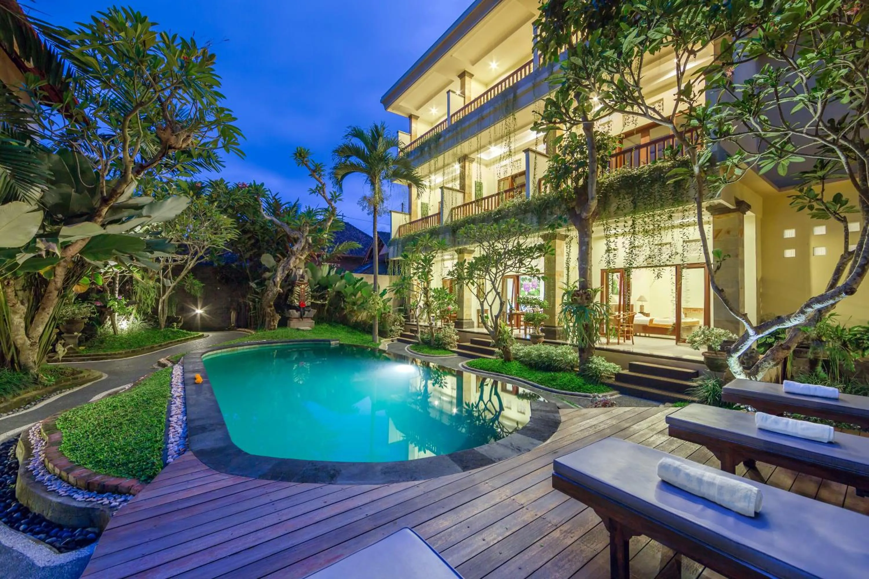 Property building in Padma Ubud Retreat