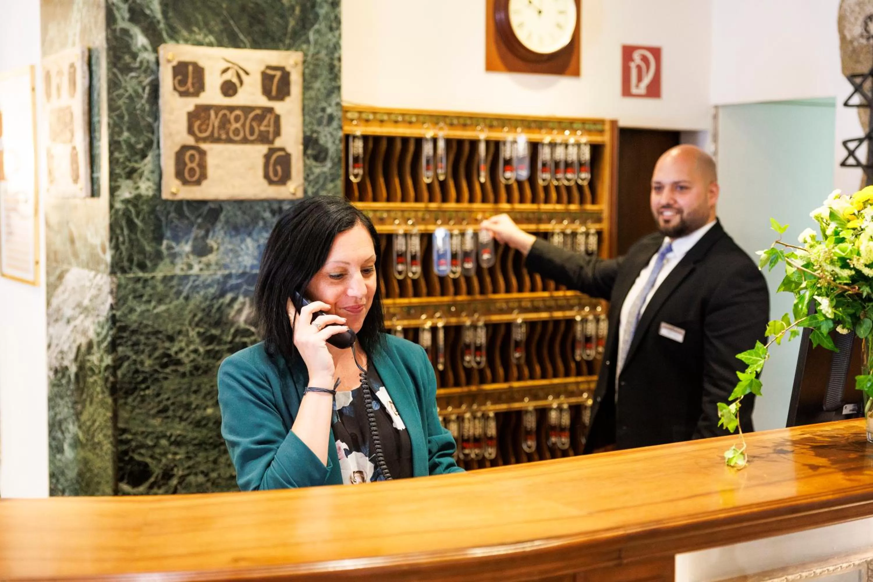 Lobby or reception in Hotel Royal