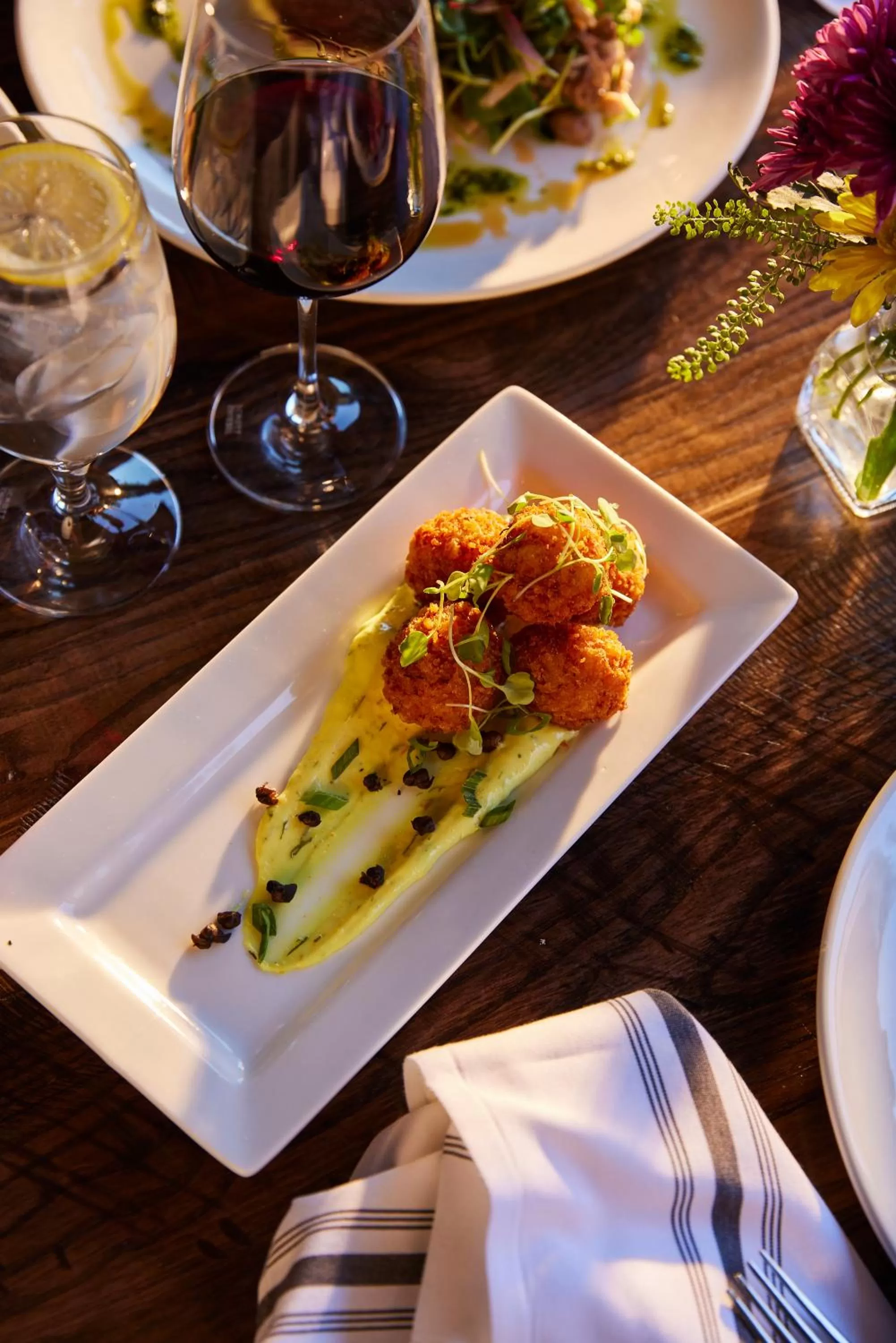 Food in Riverhouse Lodge