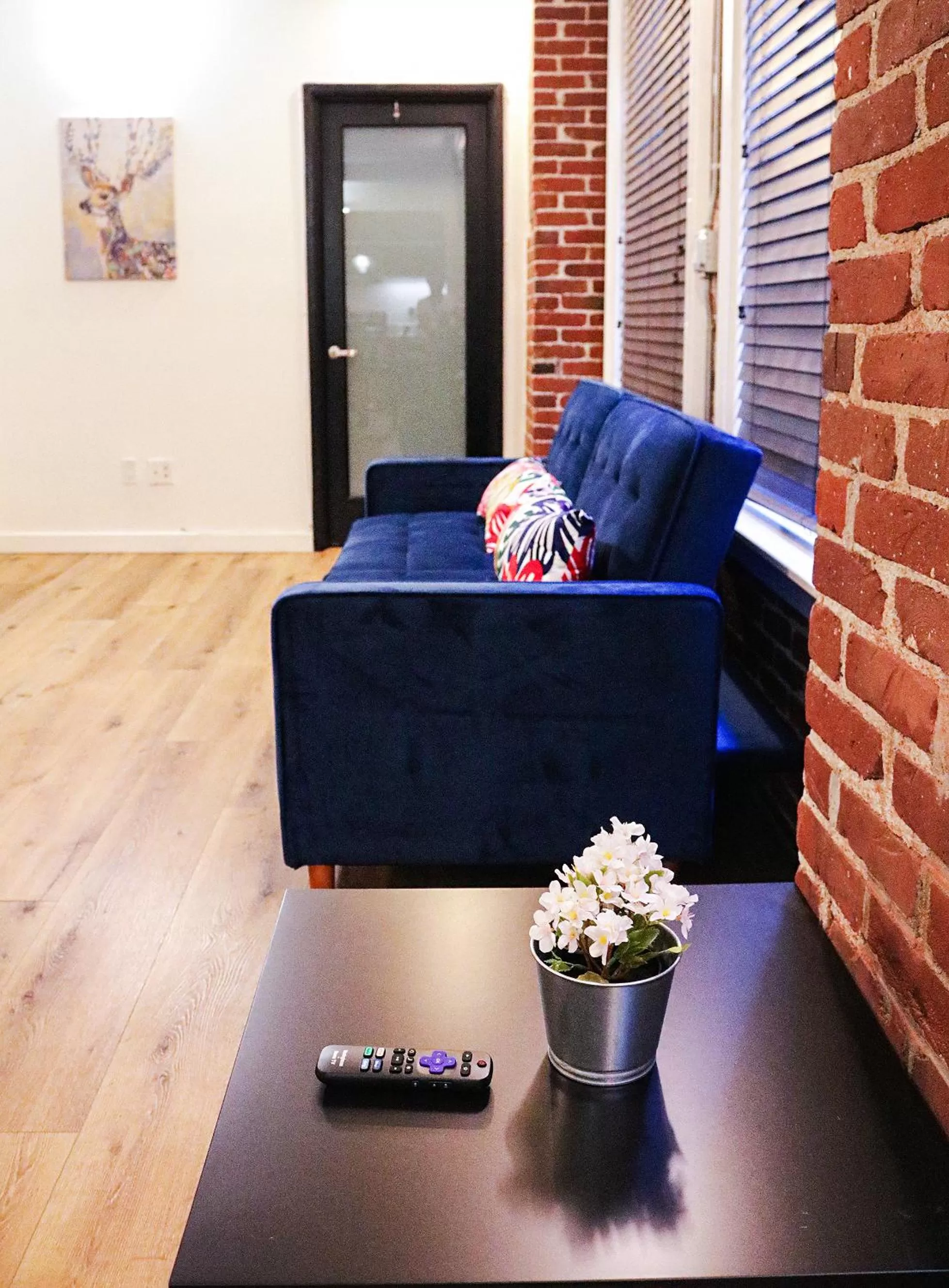 Seating Area in The Haas Suites