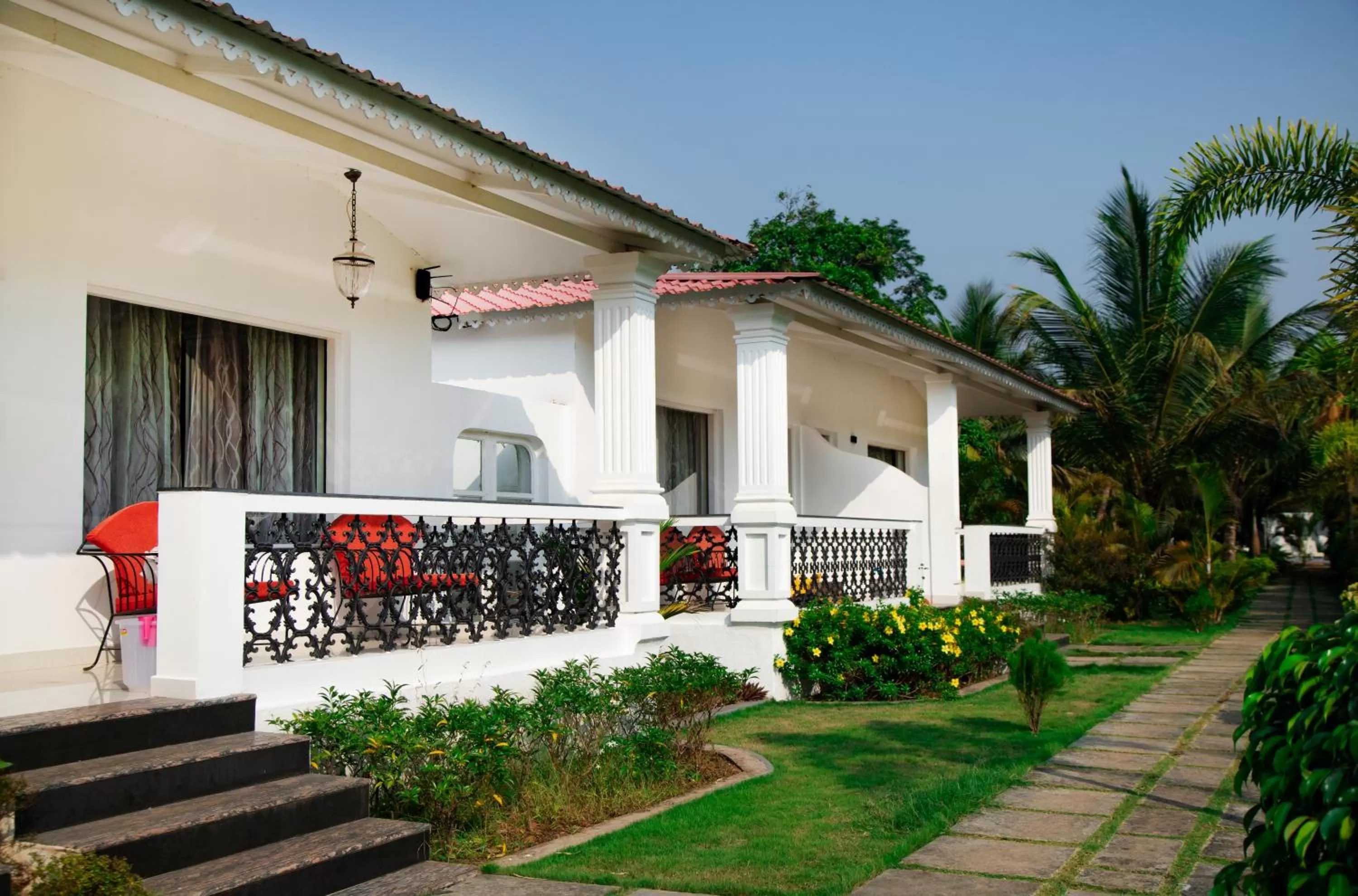 Property building in Wild Berry Resort Agonda