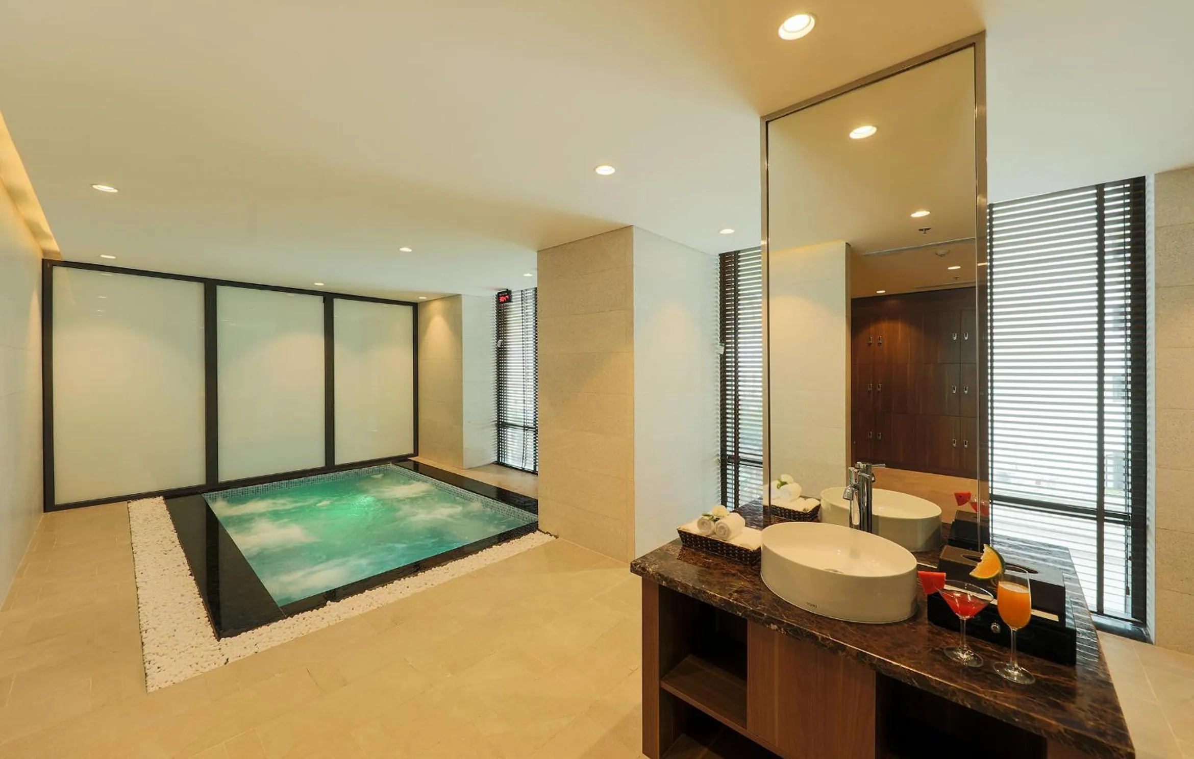 Swimming pool in Grand Vista Hanoi