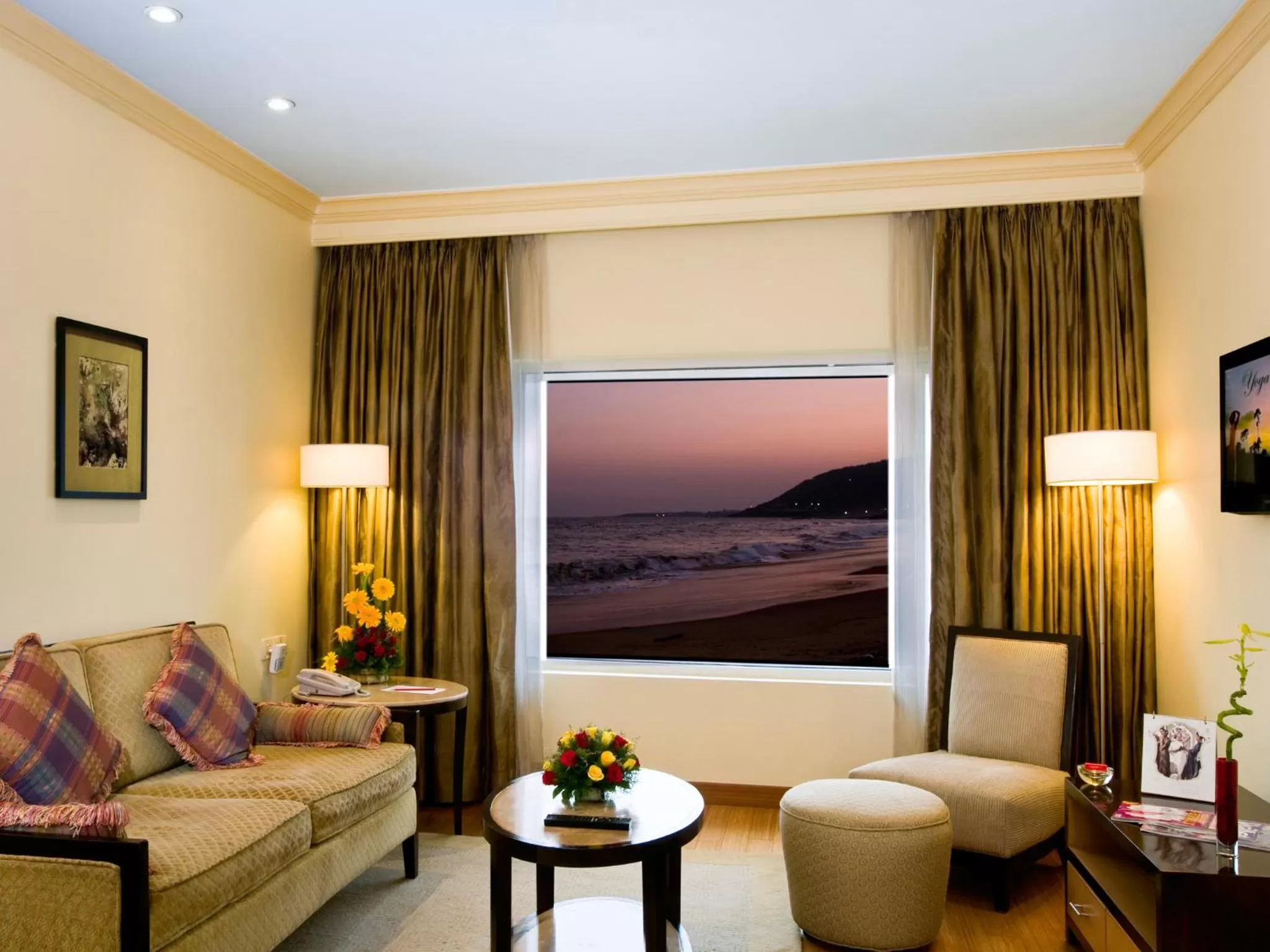 Photo of the whole room in The Gateway Hotel Beach Road Visakhapatnam
