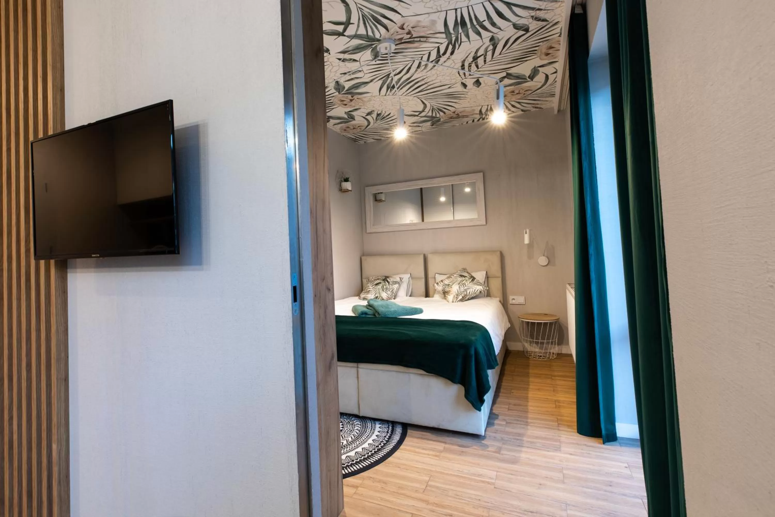 TV and multimedia, Bed in Stylowe Apartamenty Plewiska