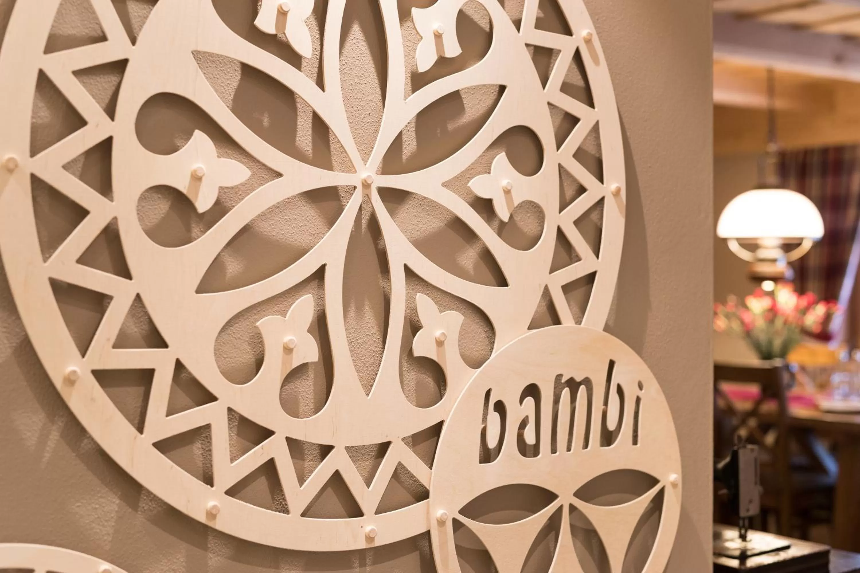 Decorative detail in Aparthotel Bambi