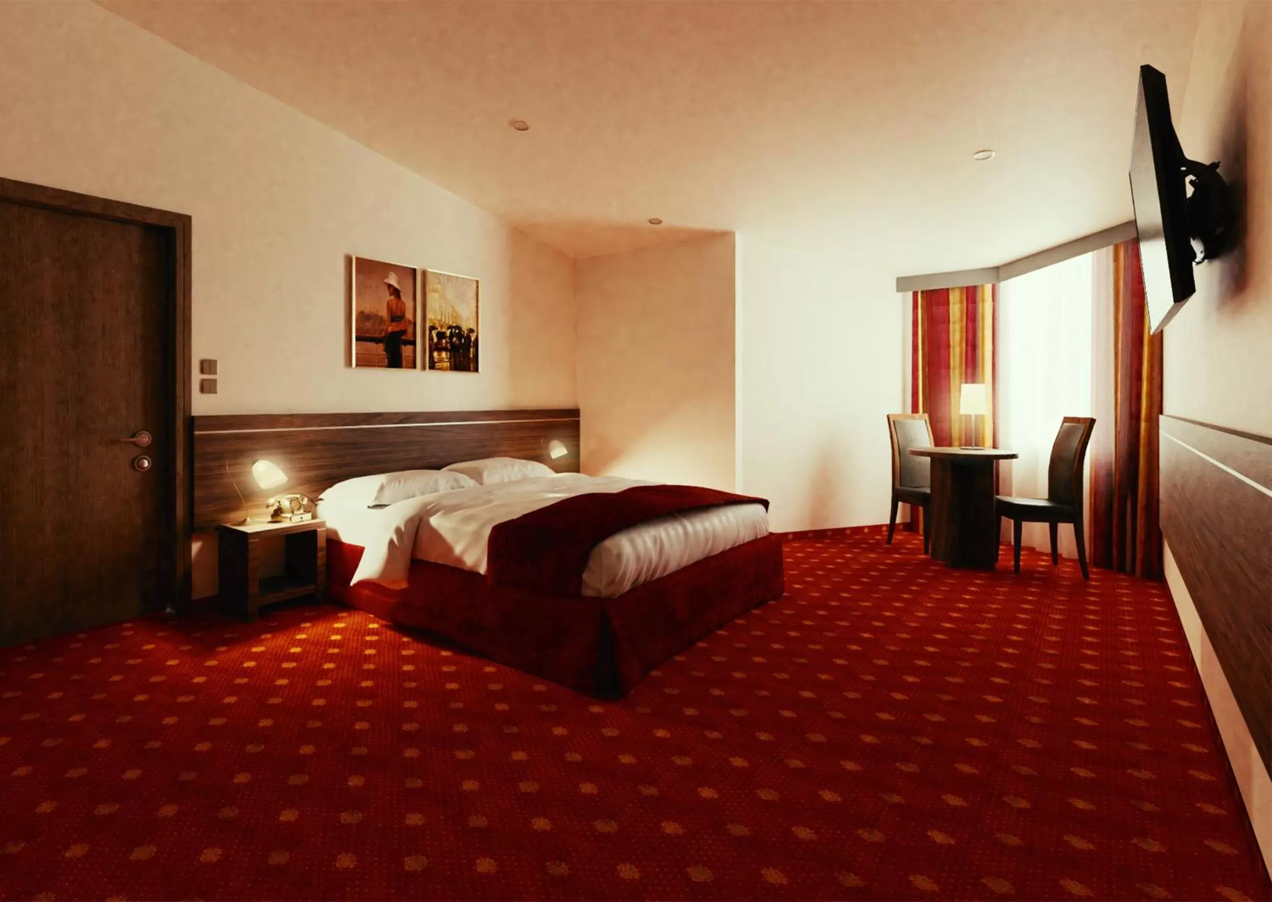 Photo of the whole room, Bed in Hotel Centrum Sosnowiec