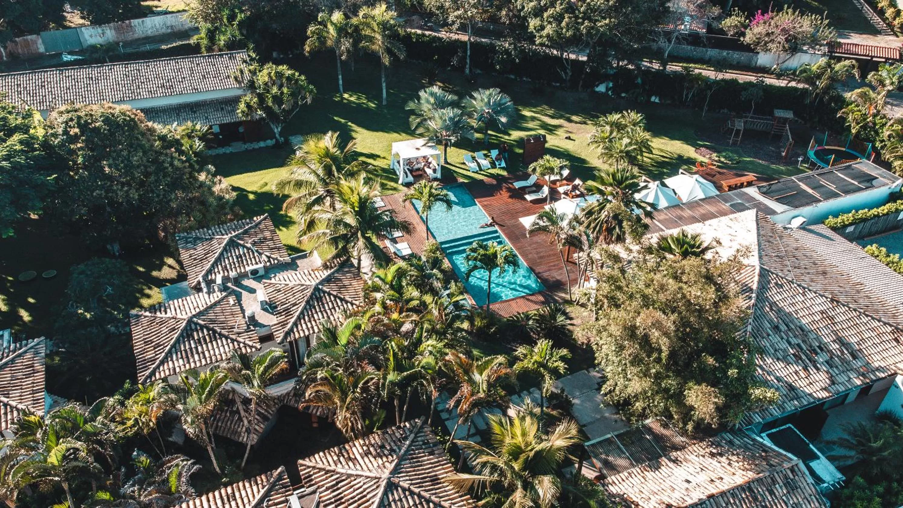 Bird's eye view in Serena Buzios