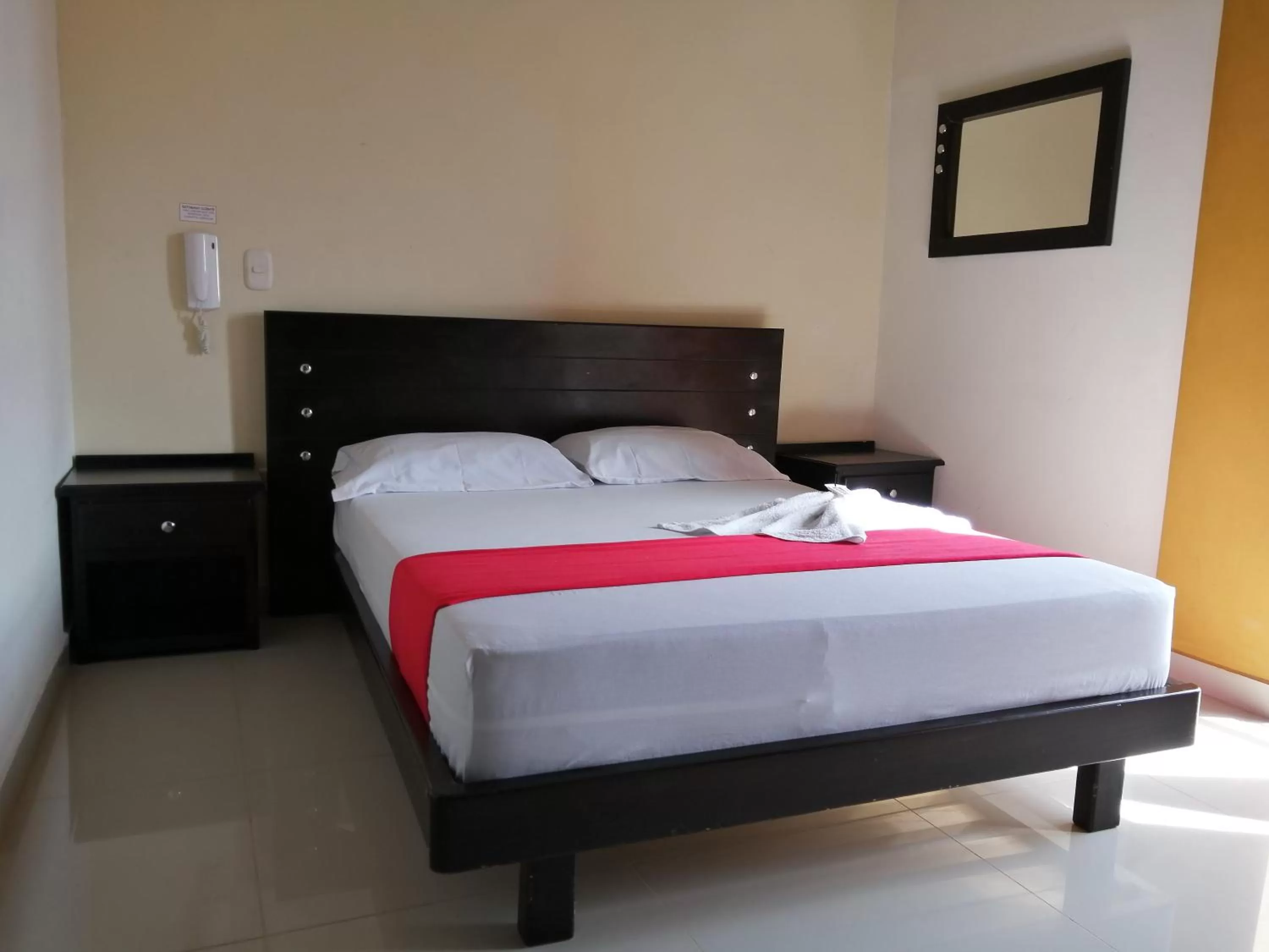 Bed in Hotel Portal Dorado