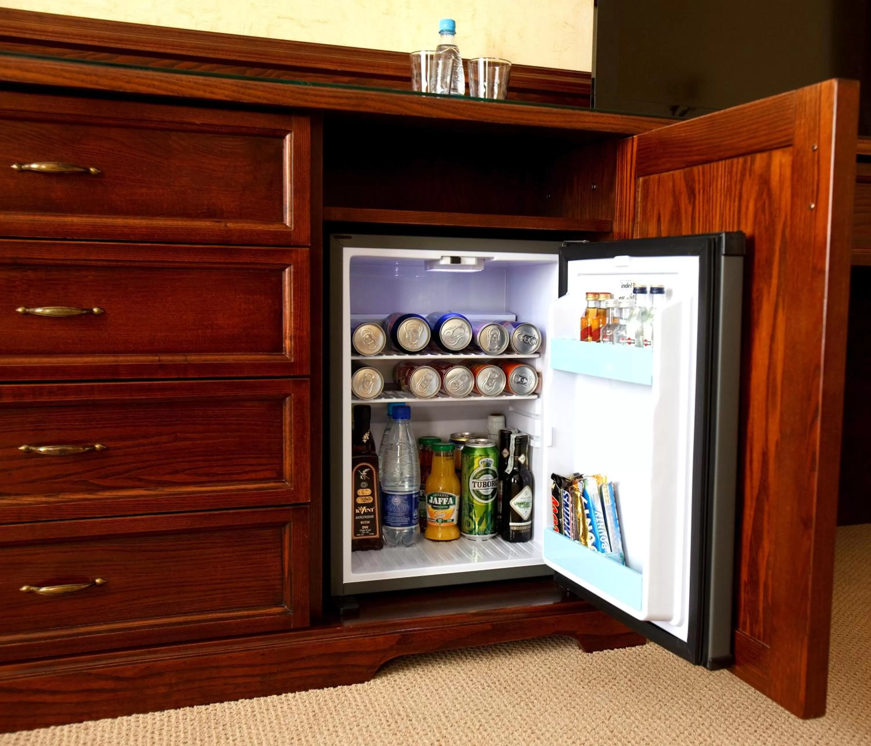 Drinks in CityClub Hotel