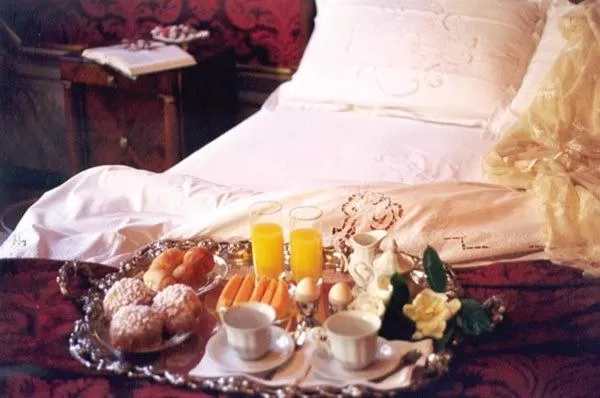 Bed in Hotel Palazzo Abadessa