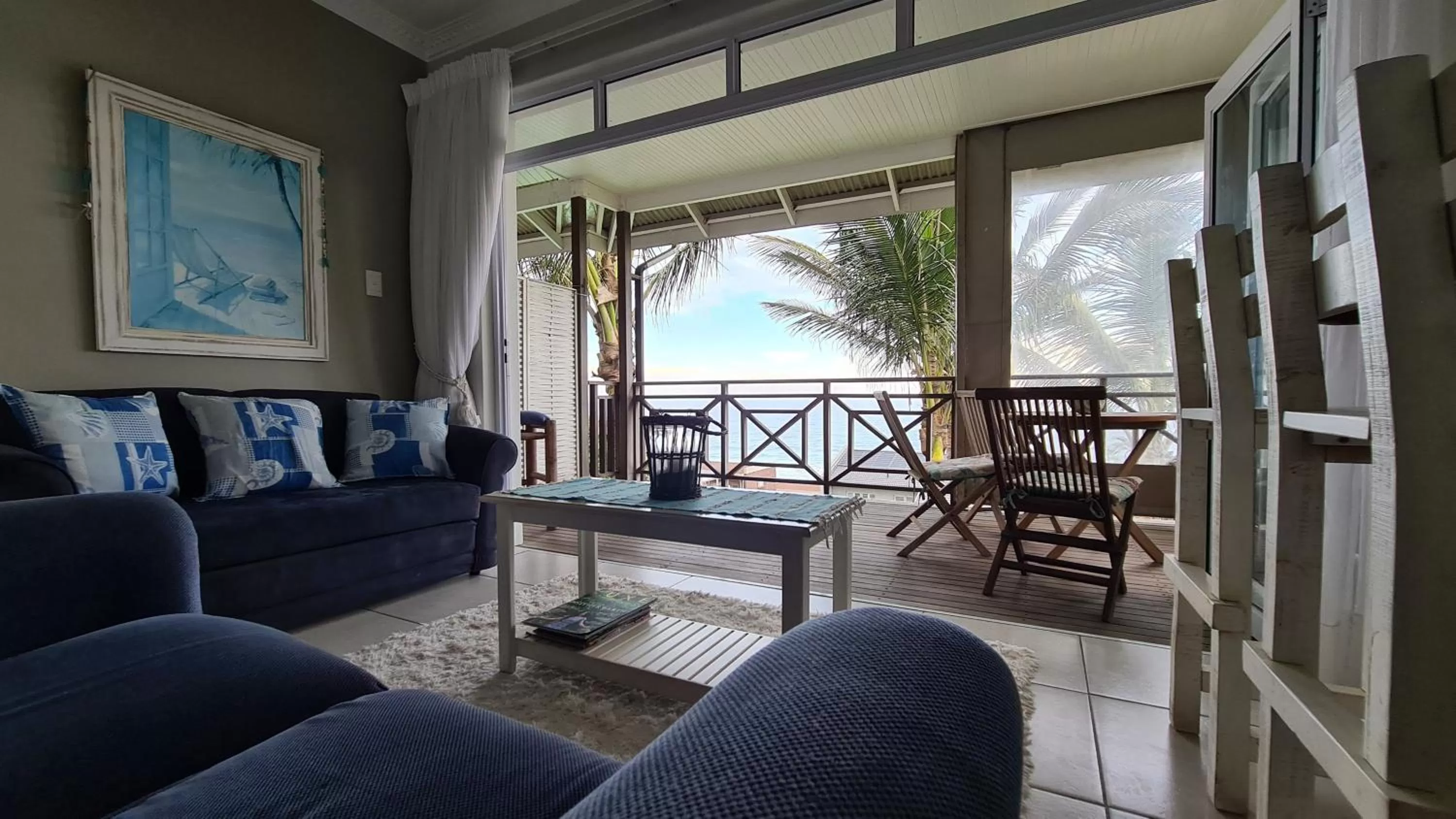 Balcony/Terrace, Seating Area in Shaka's Seat Guesthouse