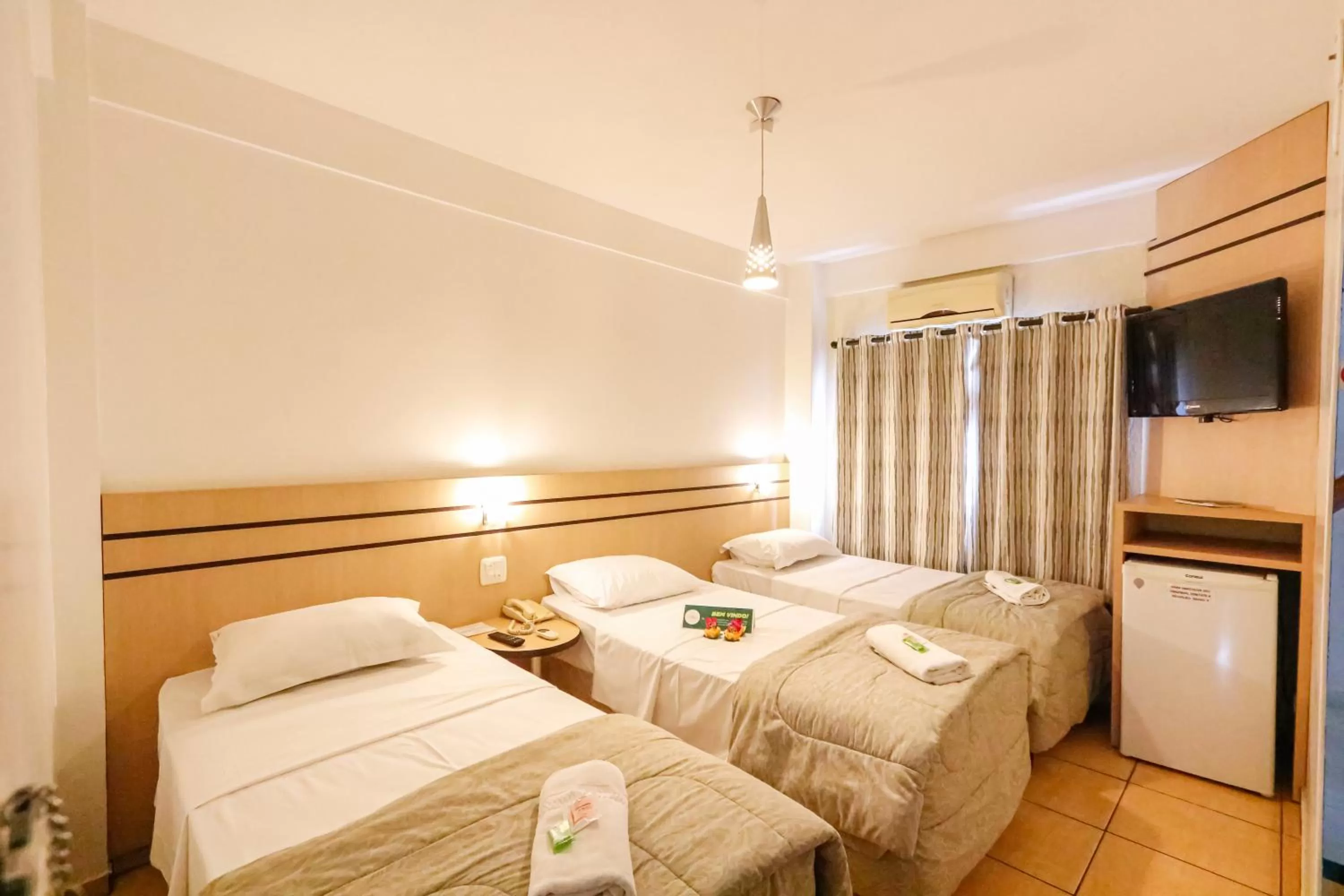 Bed in Hotel Villa Quati