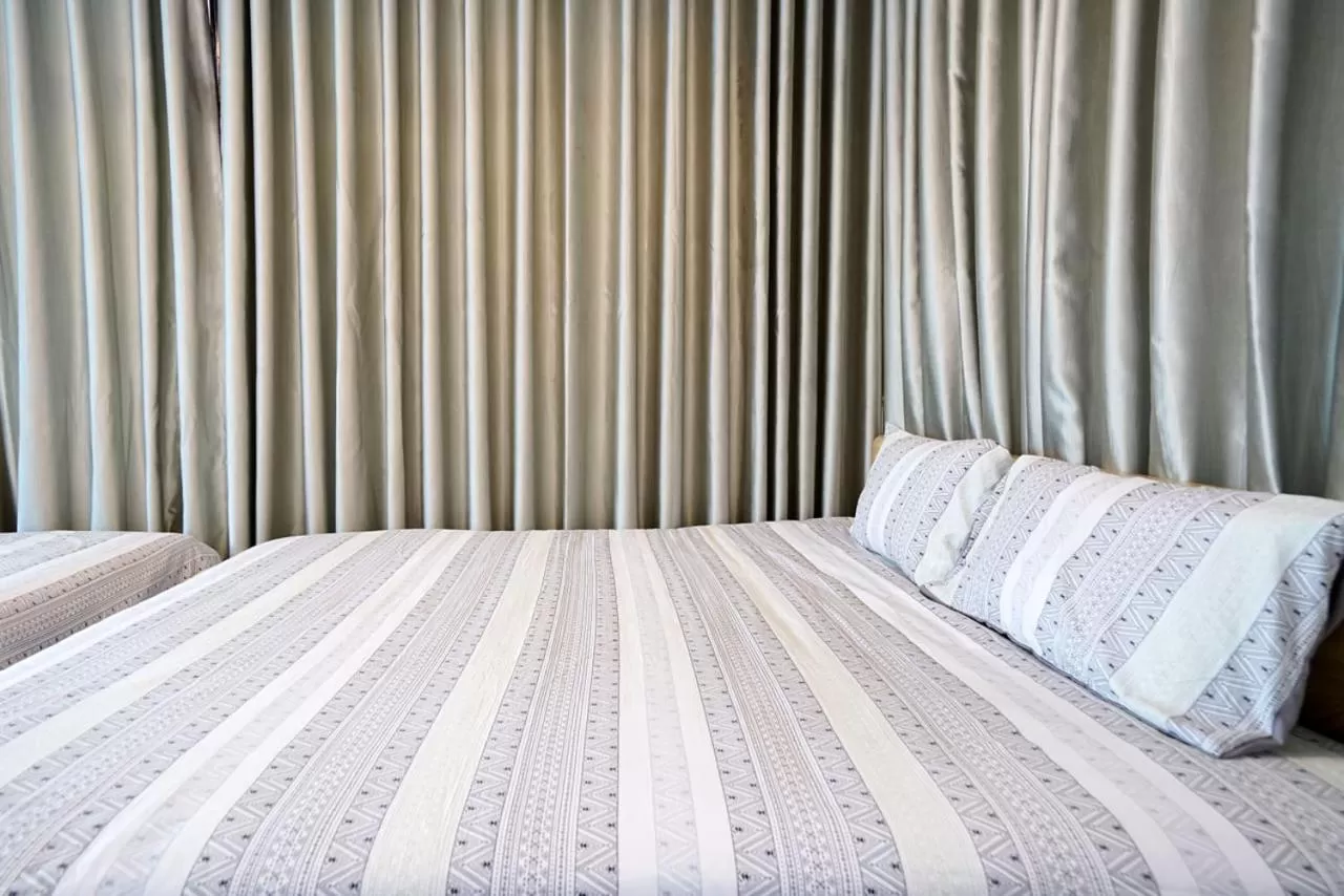 Bedroom, Bed in Almor Hostel With Pool in right center