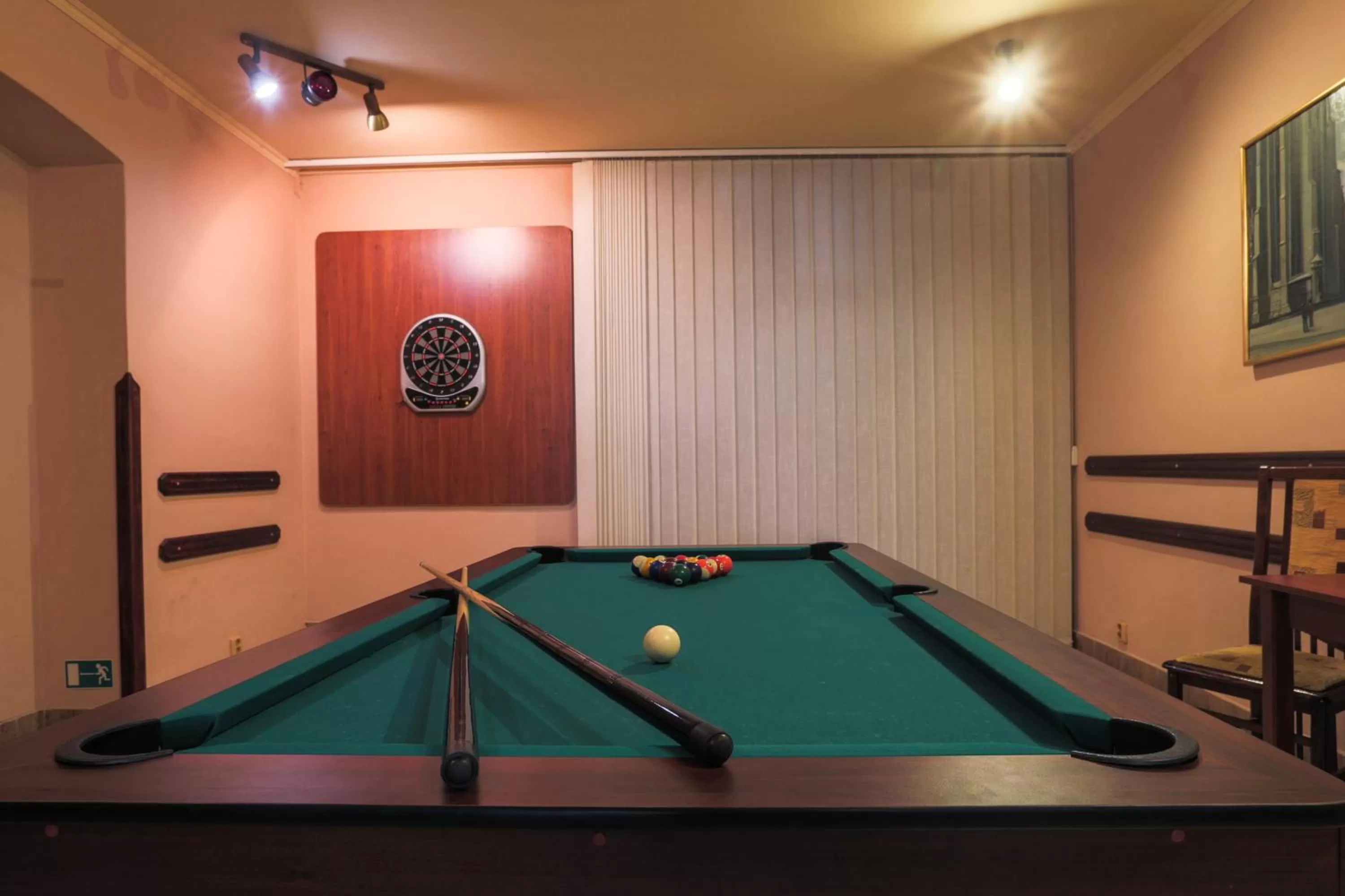 Billiard in Hotel Victoria
