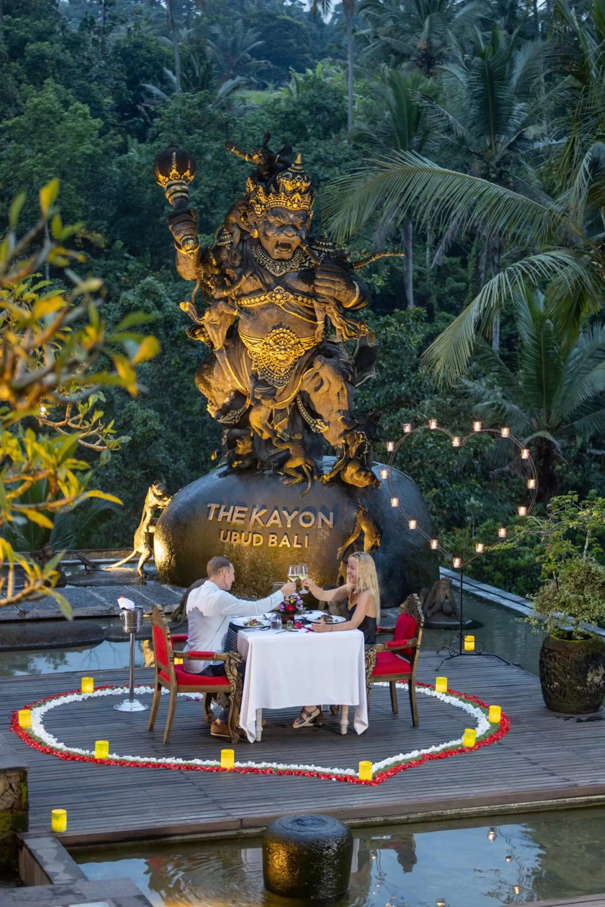 View (from property/room) in The Kayon Resort
