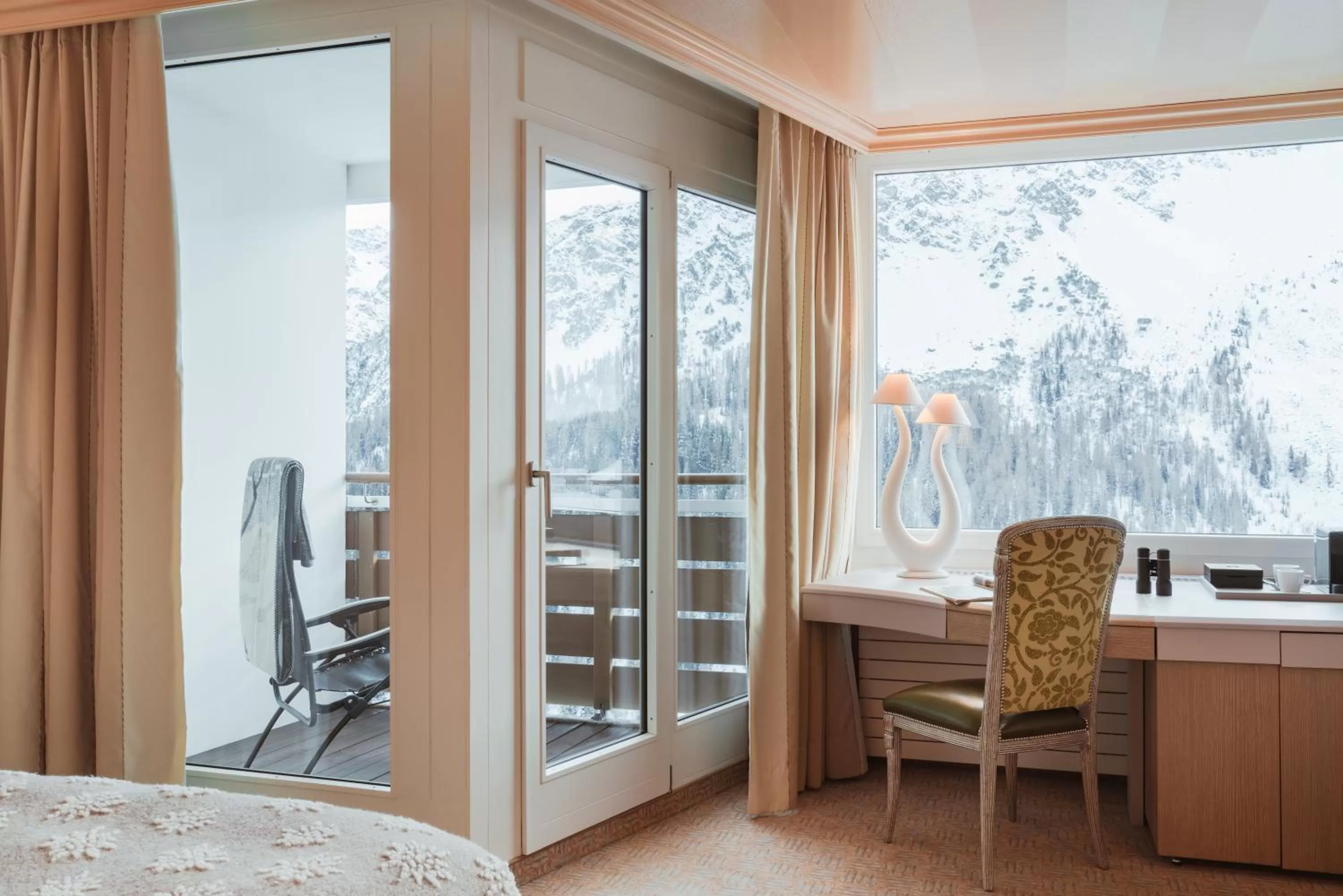 Natural landscape in Tschuggen Grand Hotel - The Leading Hotels of the World