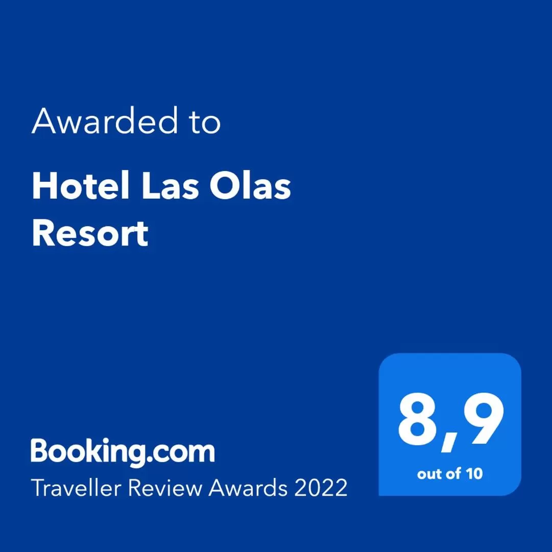 Certificate/Award, Logo/Certificate/Sign/Award in Hotel Las Olas Resort