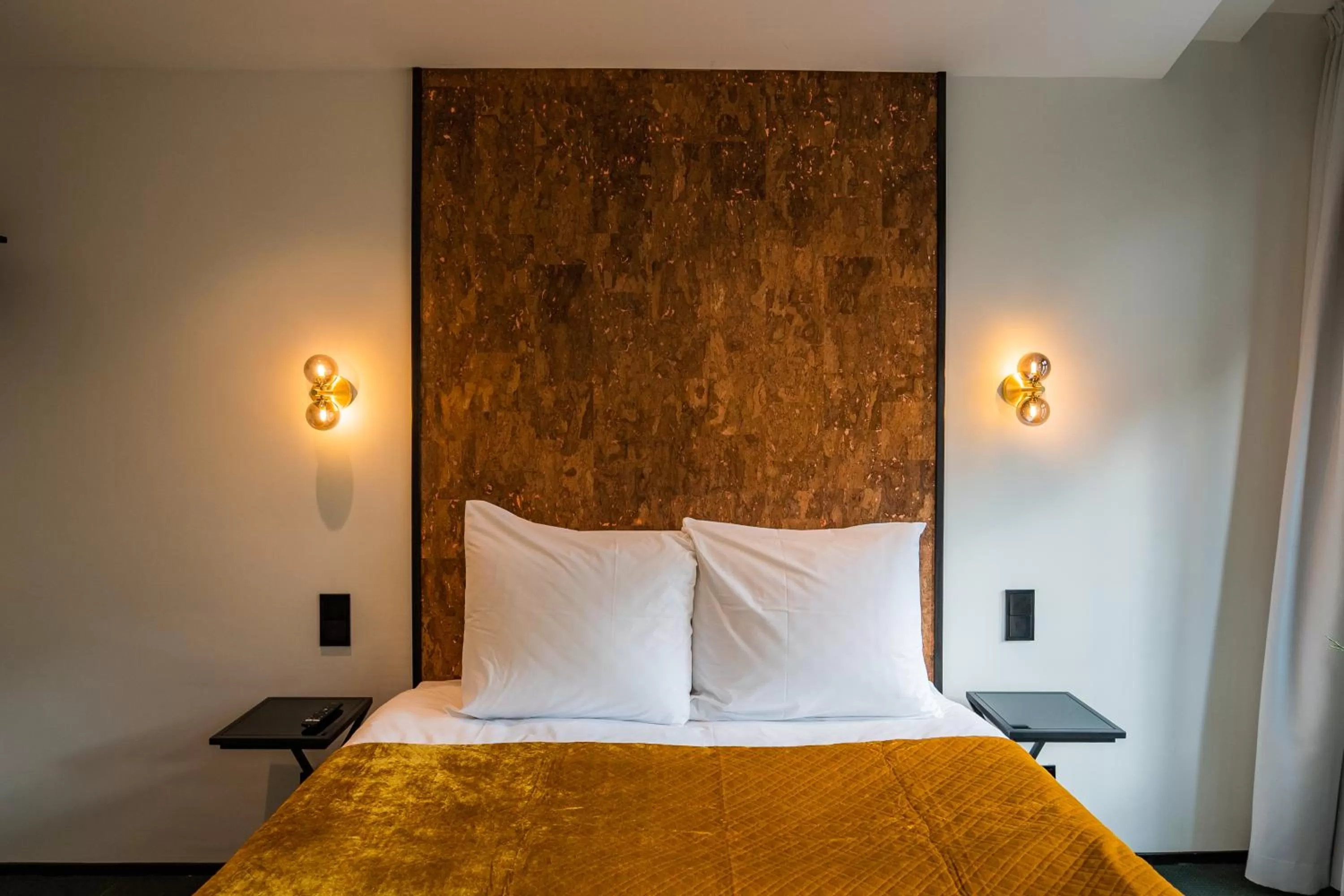 Bed in Sotel Amsterdam Central Station