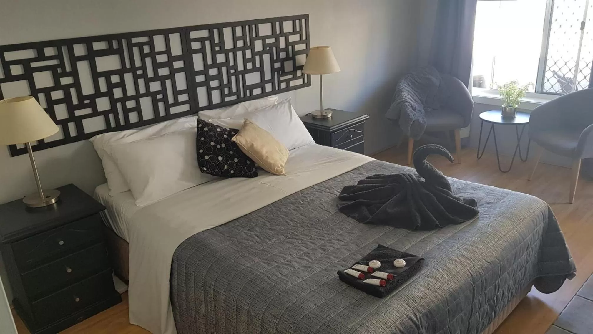 Bed in Limassol Motel