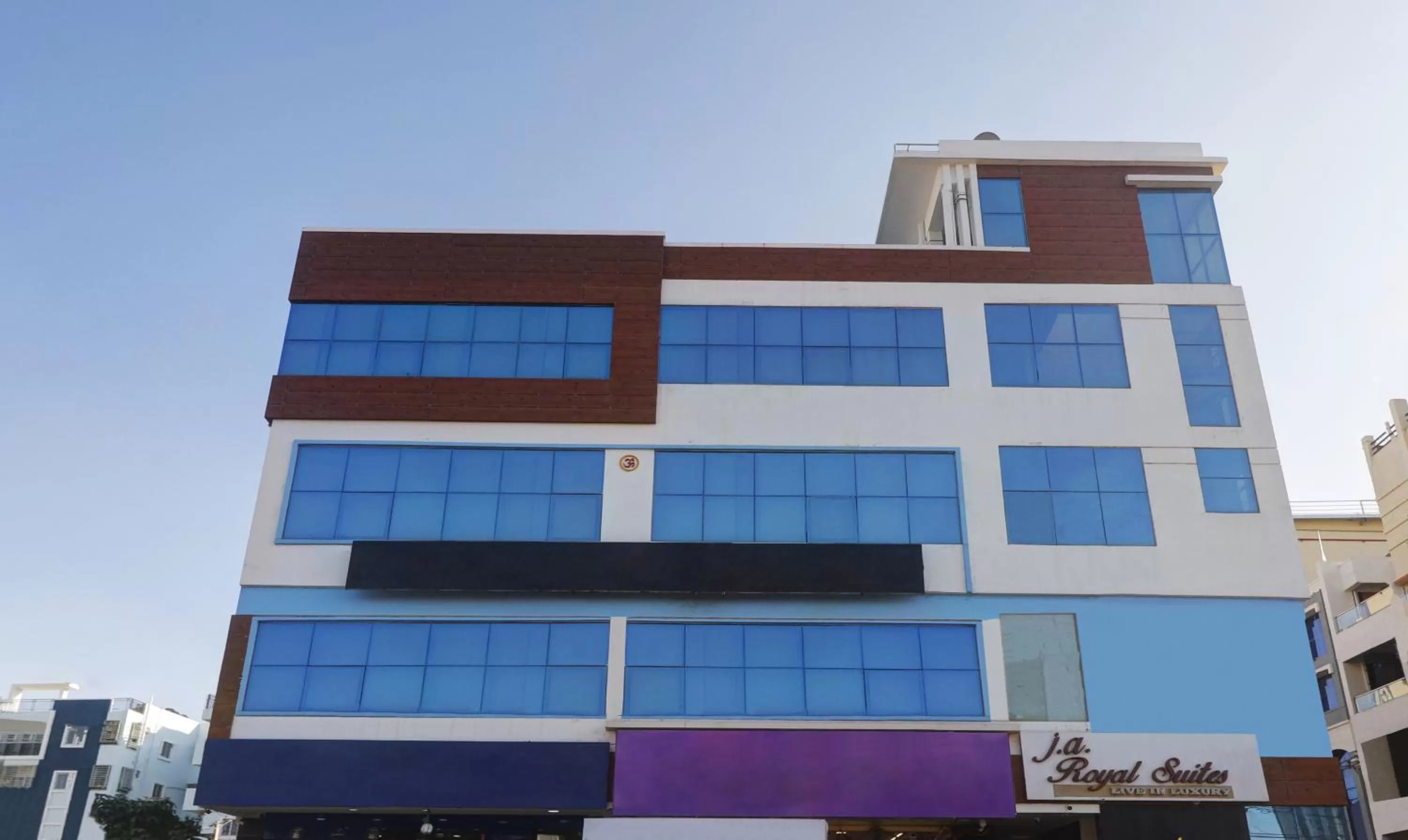 Property building in Itsy Hotels J A Royal Suites Manikonda