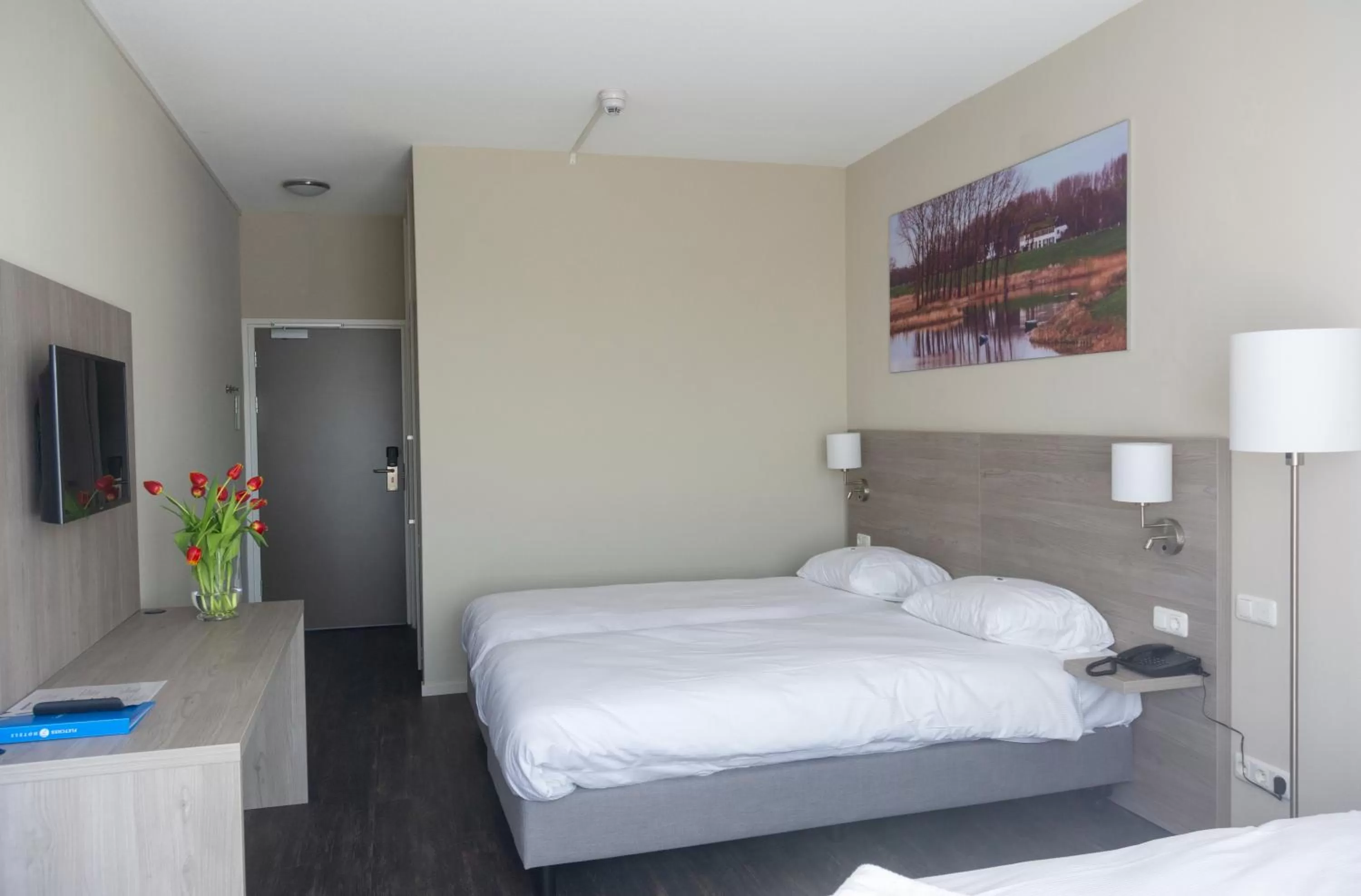 Bedroom, Bed in Fletcher Hotel Restaurant De Gelderse Poort