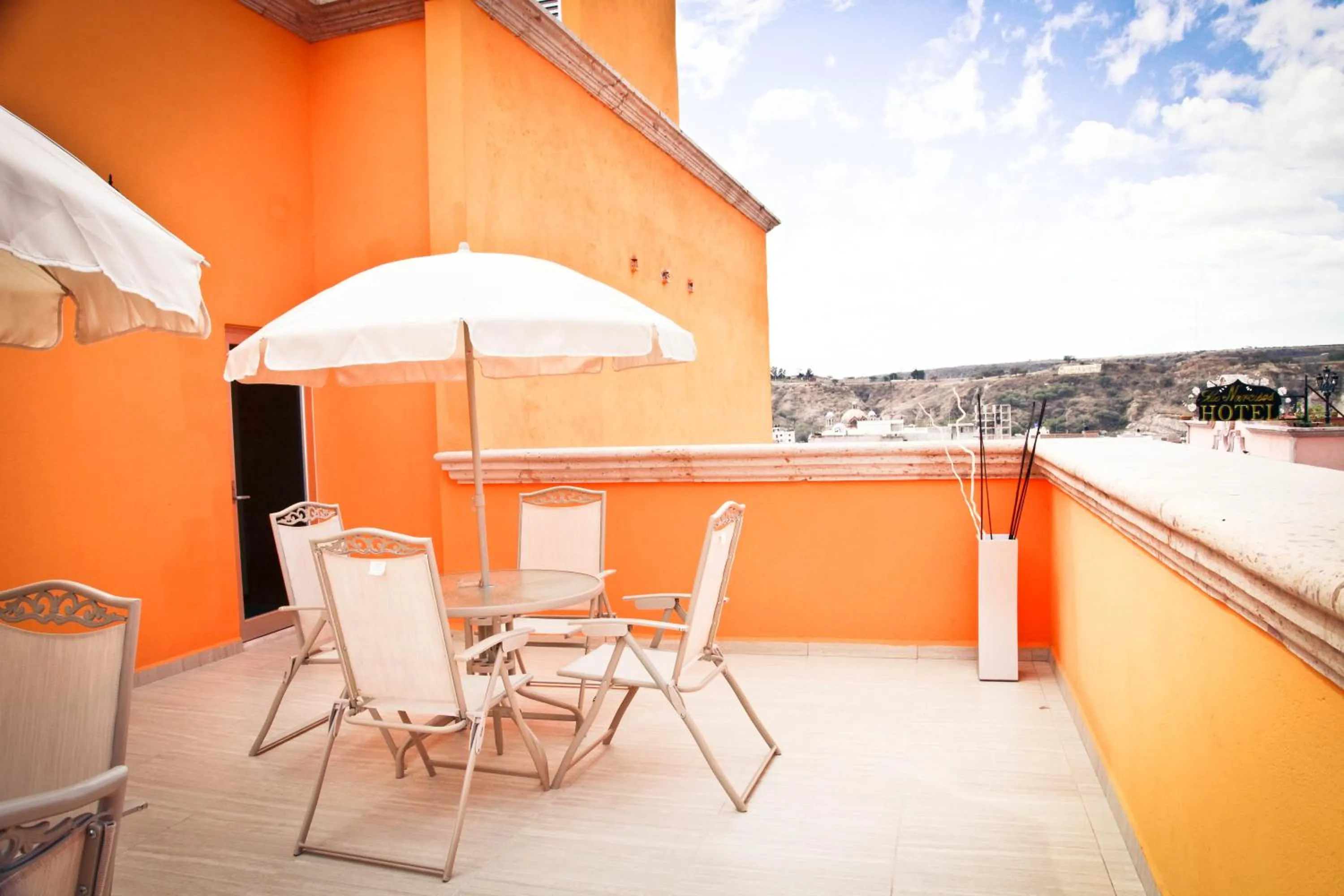 Balcony/Terrace in Hotel Rincon del Cielo
