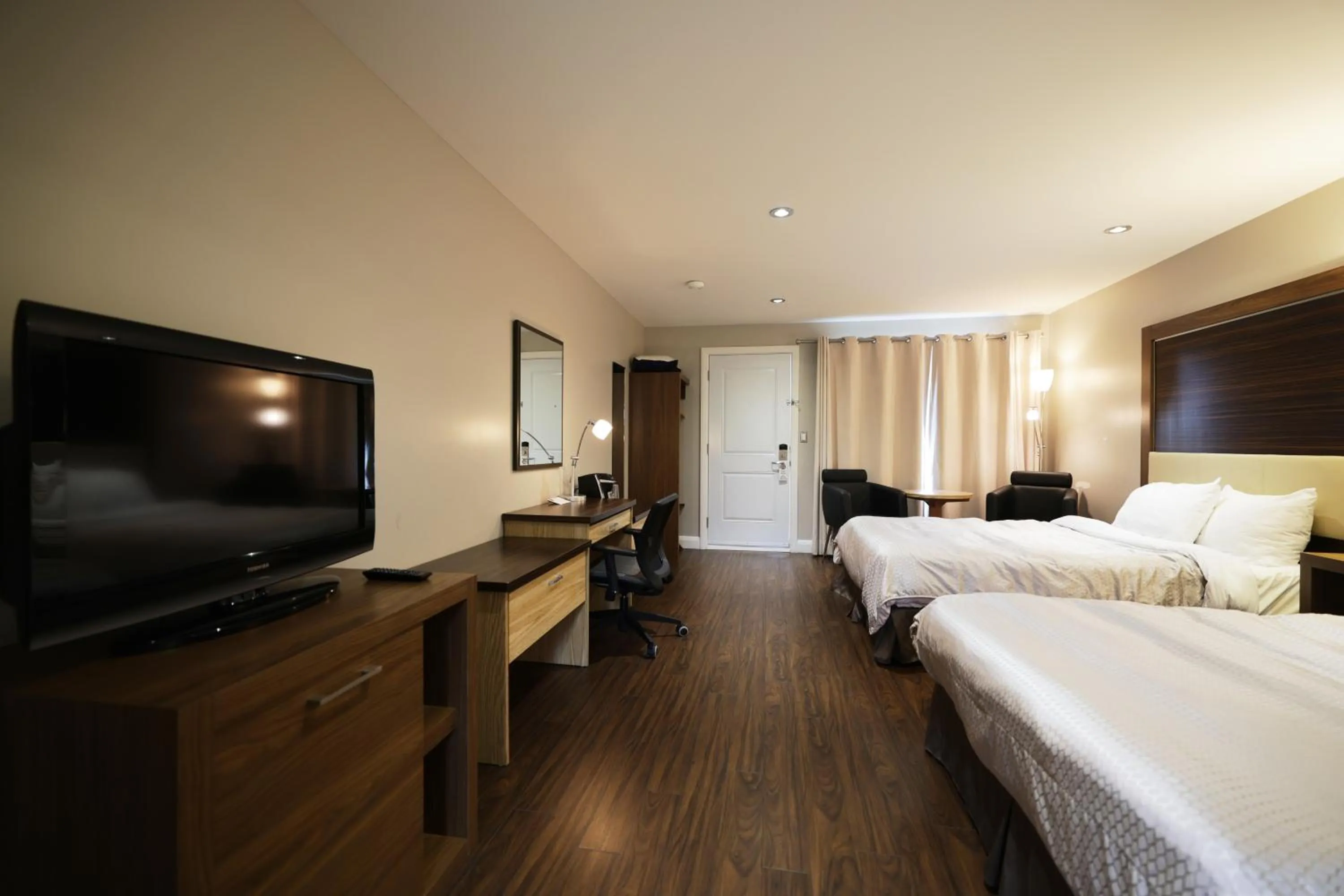 Bed in Auberge de la Pointe