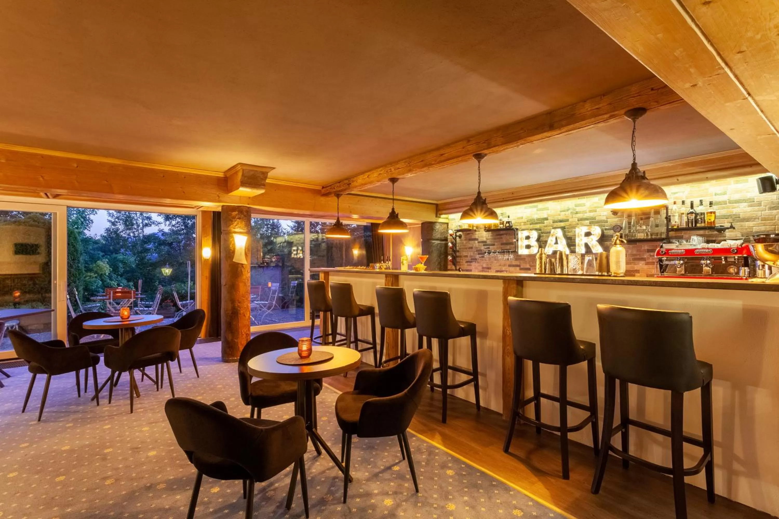 Lounge or bar in Parkhotel Tannenhof