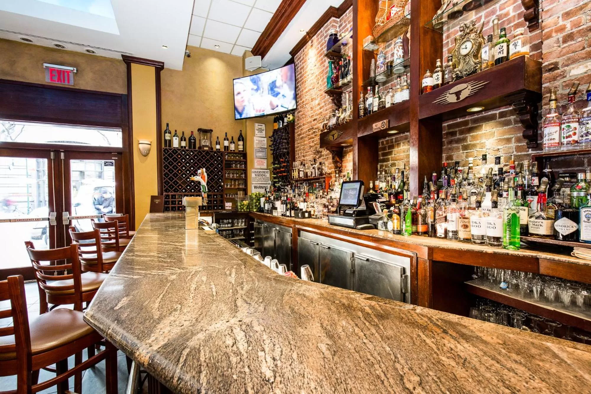 Restaurant/places to eat in The Belvedere Hotel