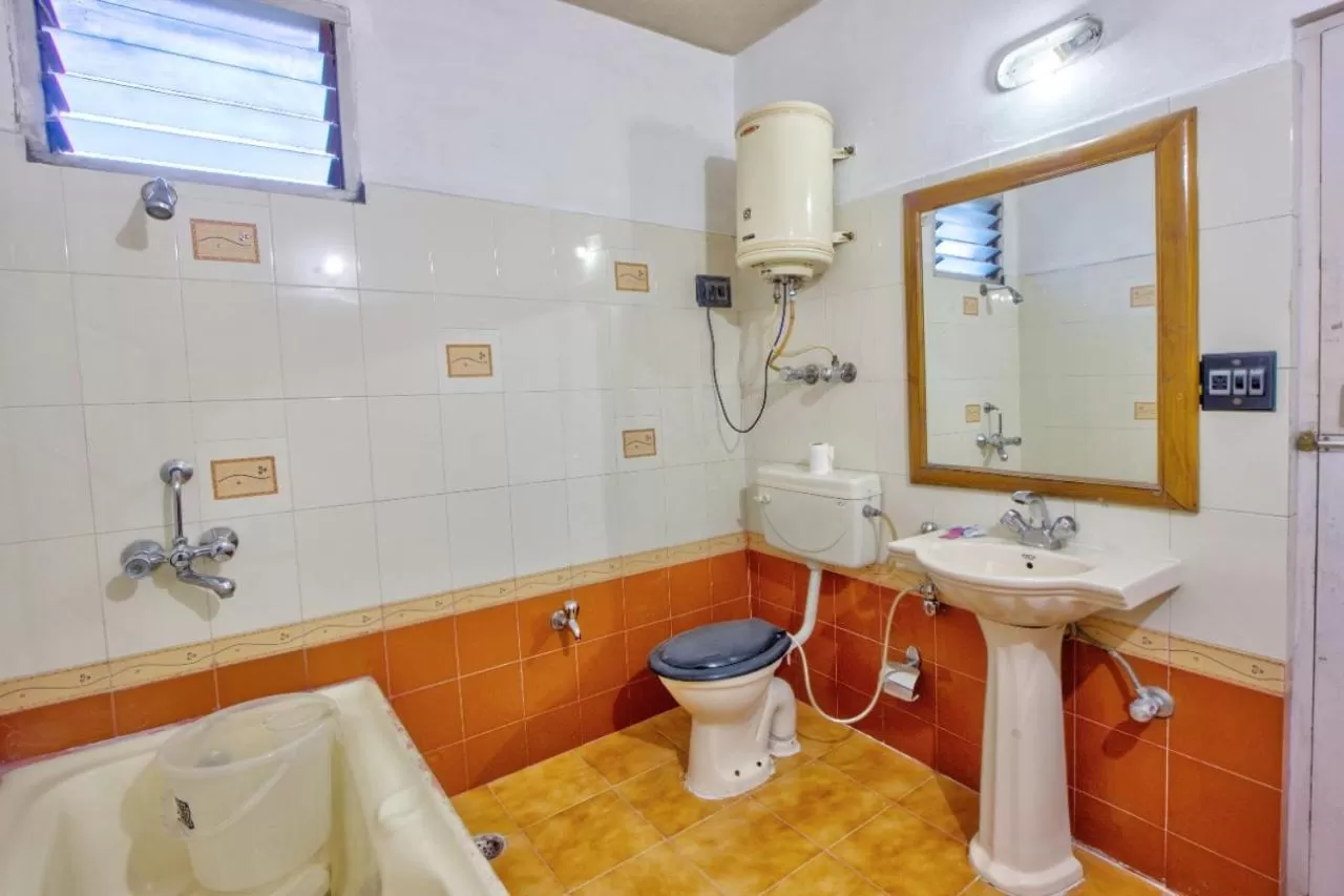 Bathroom in Ayushman Hotels