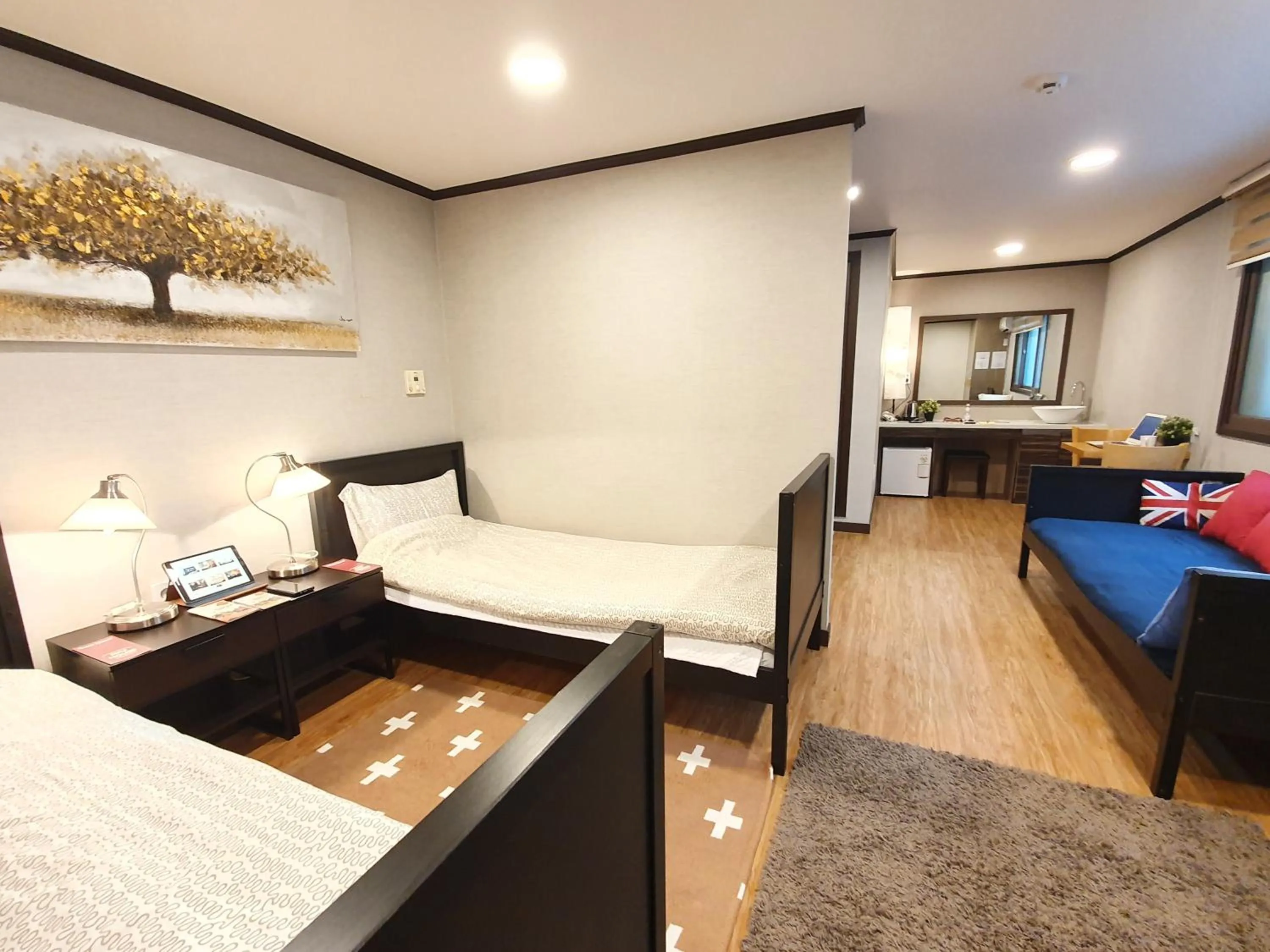 Bed in Forêt Guest House Gangnam