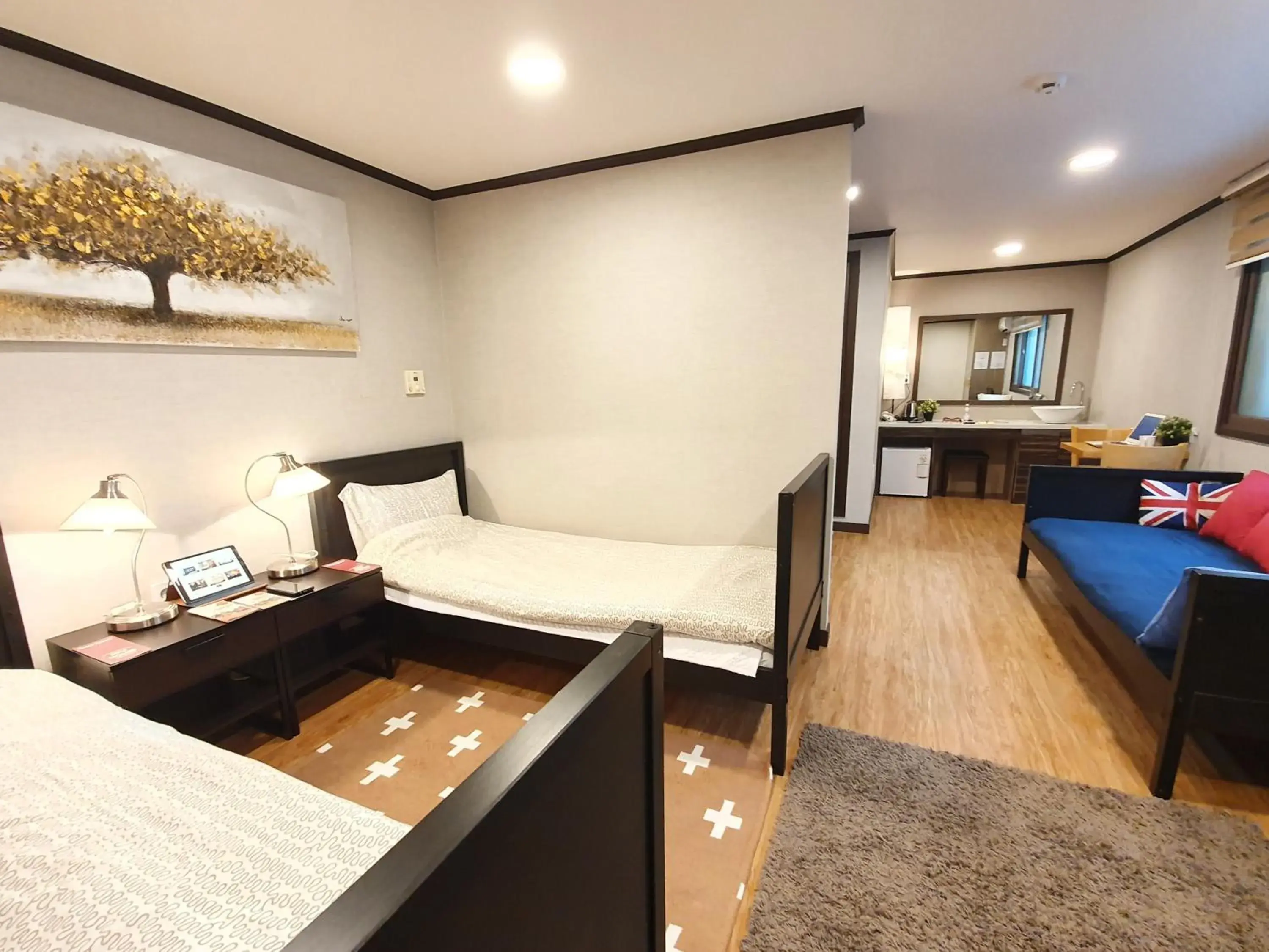 Deluxe Twin Room in Forêt Guest House Gangnam Deluxe Twin Room in Forêt Guest House Gangnam