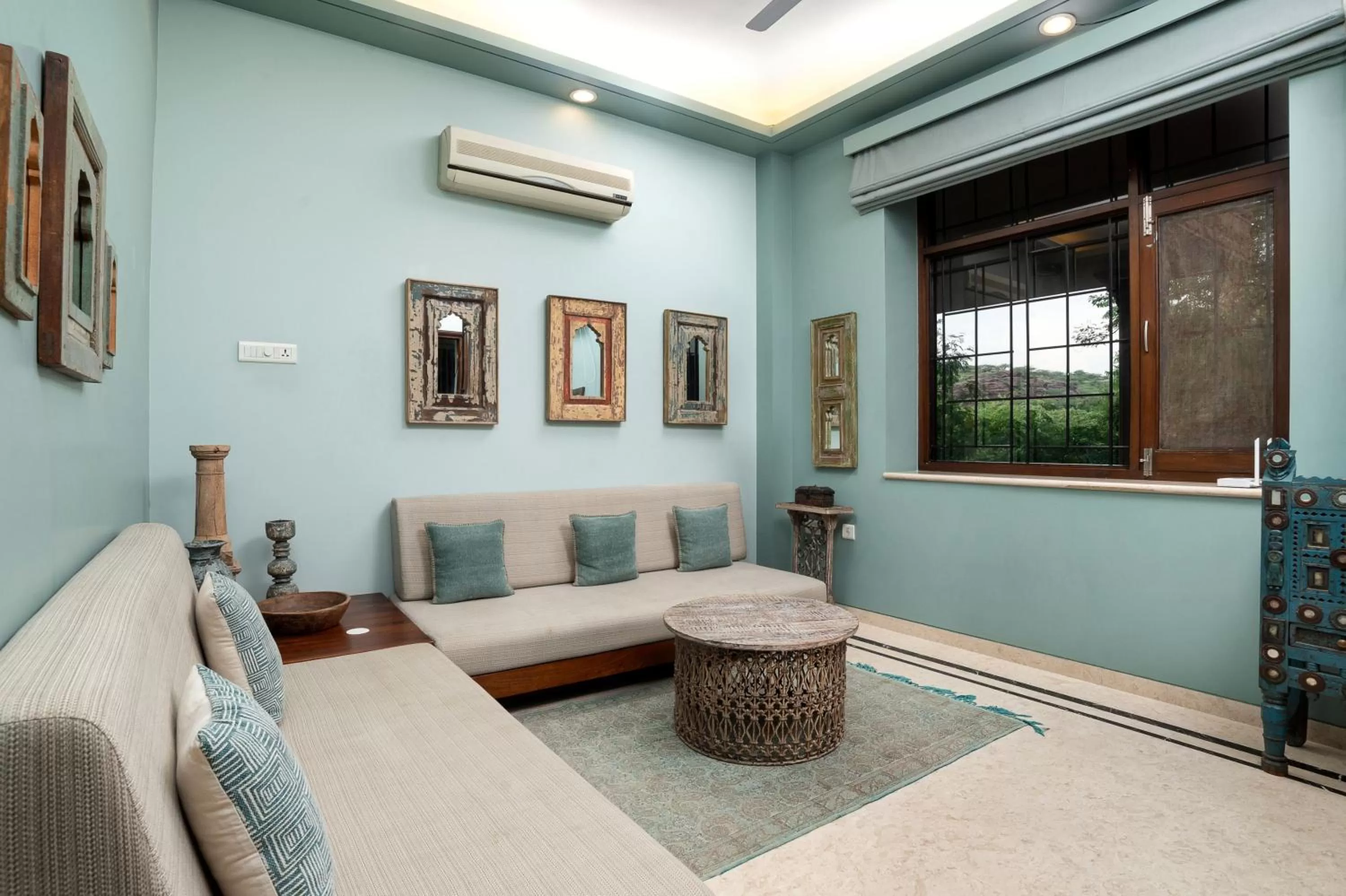 Living room in The Almond Tree