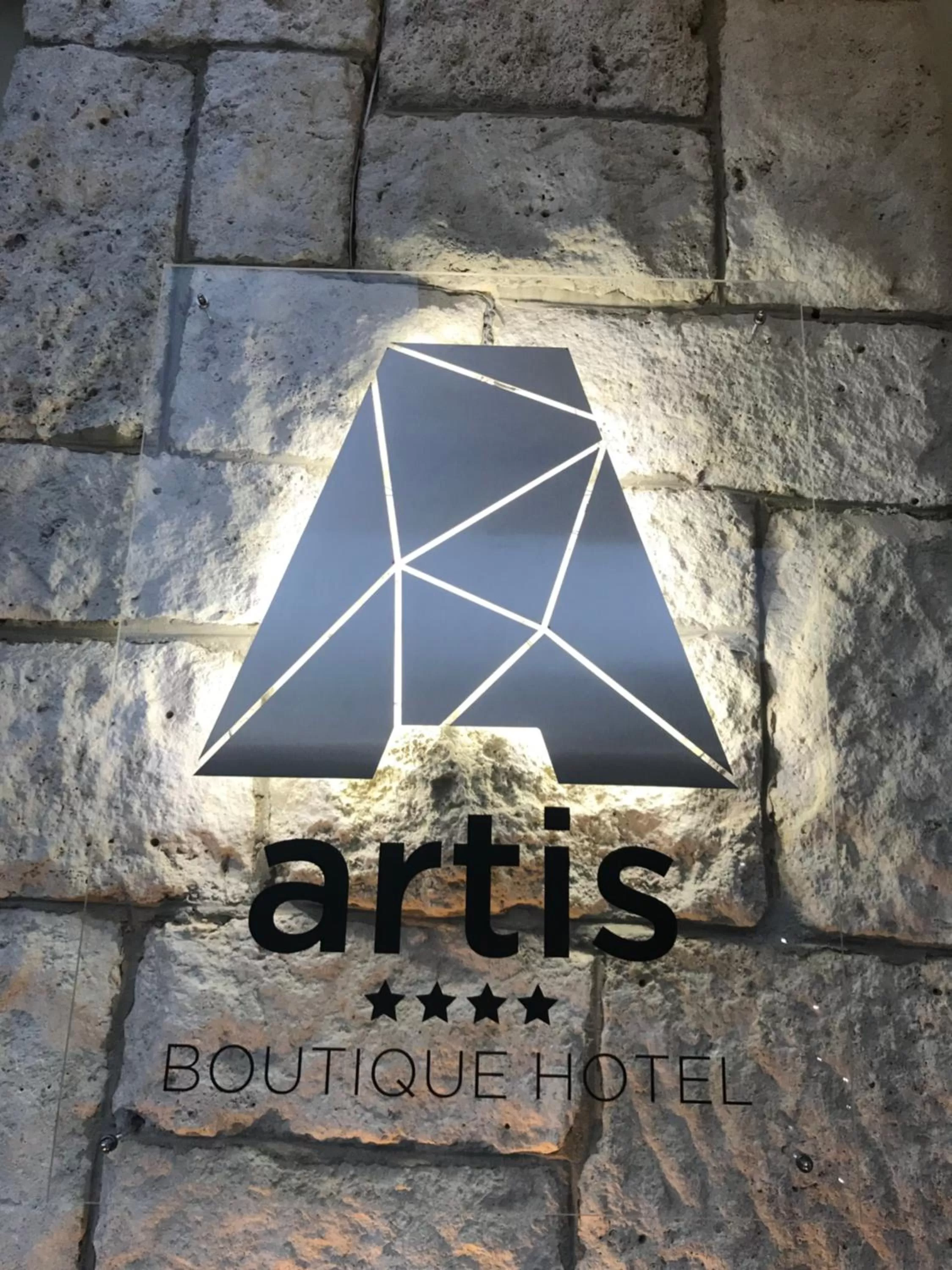 Property logo or sign in Artis Boutique Hotel