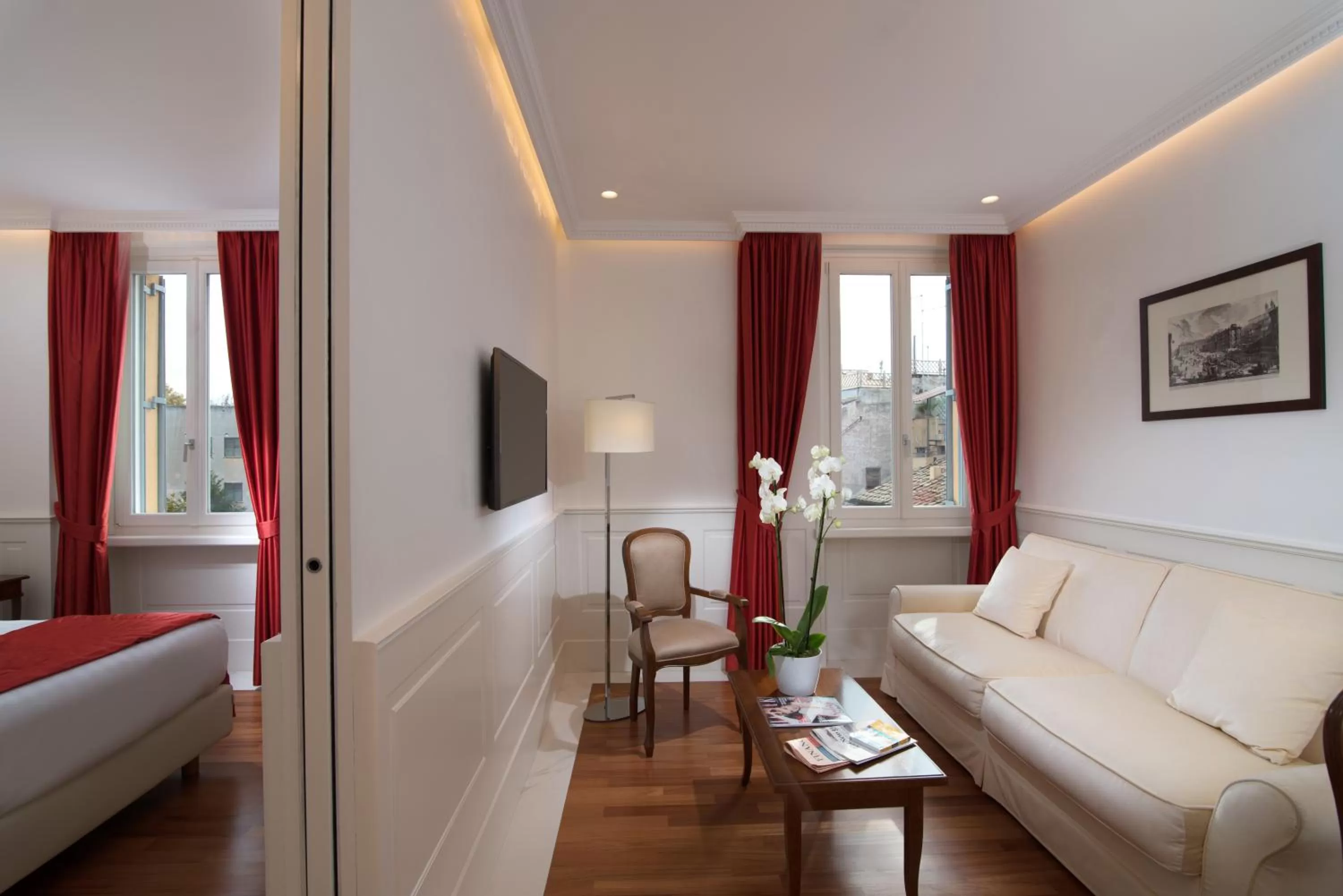 Photo of the whole room, Bed in Hotel Degli Artisti