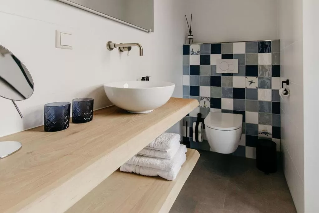 Bathroom in Slapen in de Molen